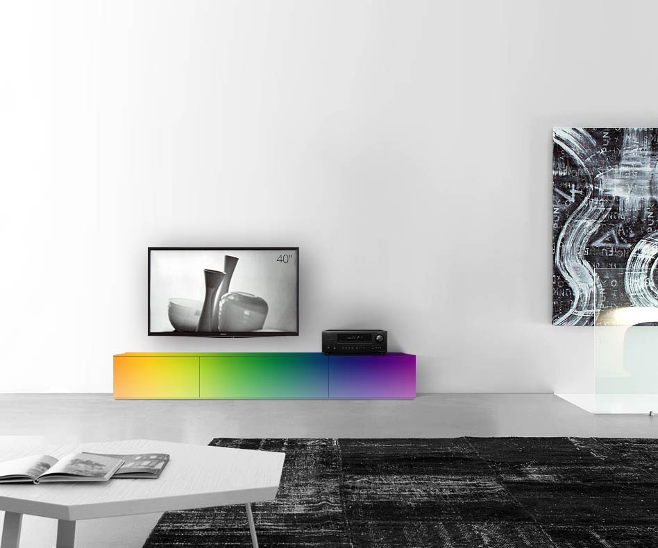 /Design lowboardvloer B210 H35 mat RAL /Design lowboardvloer B210 H35 mat RAL