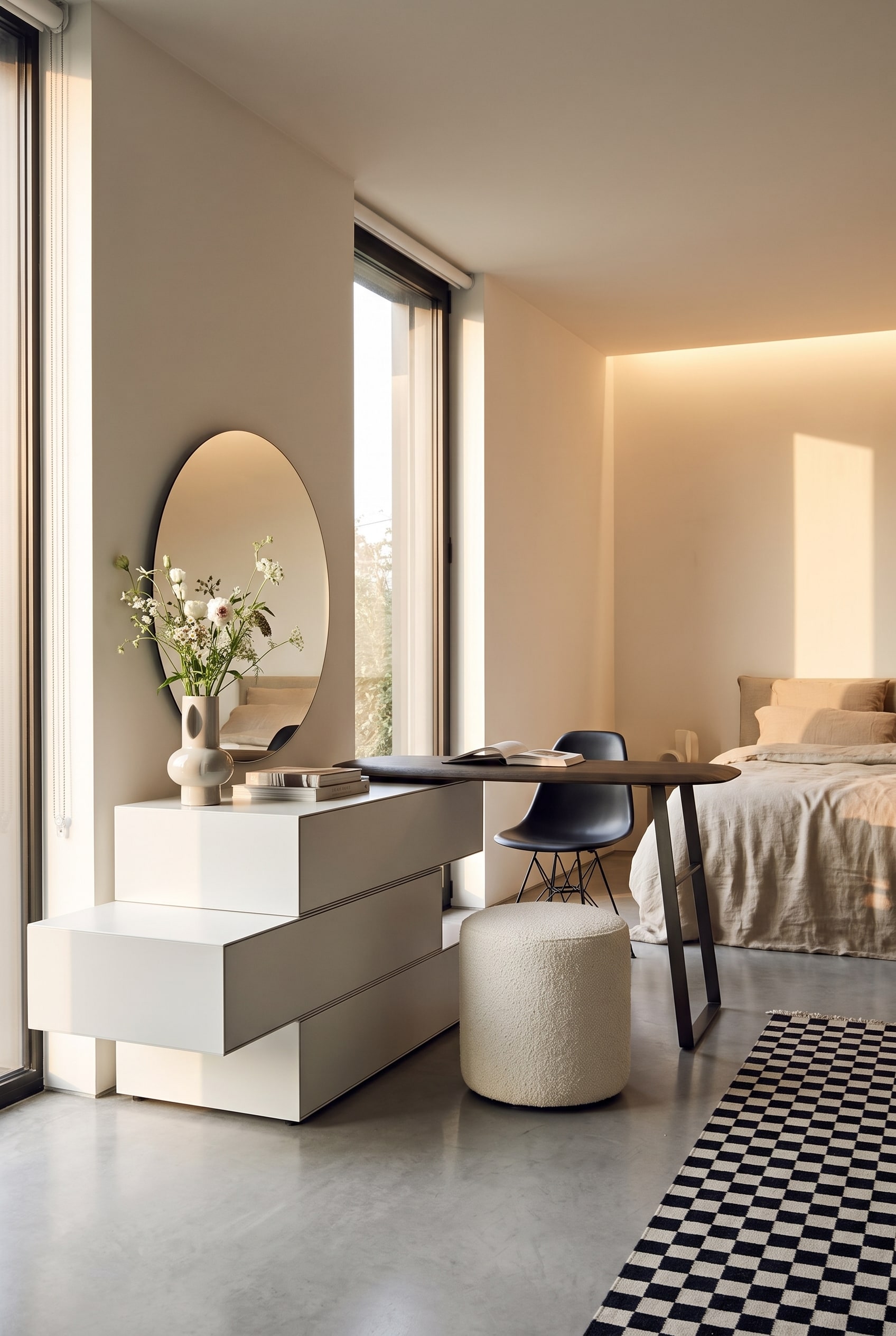 Schlafzimmer Schminktisch-Kombination Modern Schlafzimmer Schminktisch-Kombination Modern