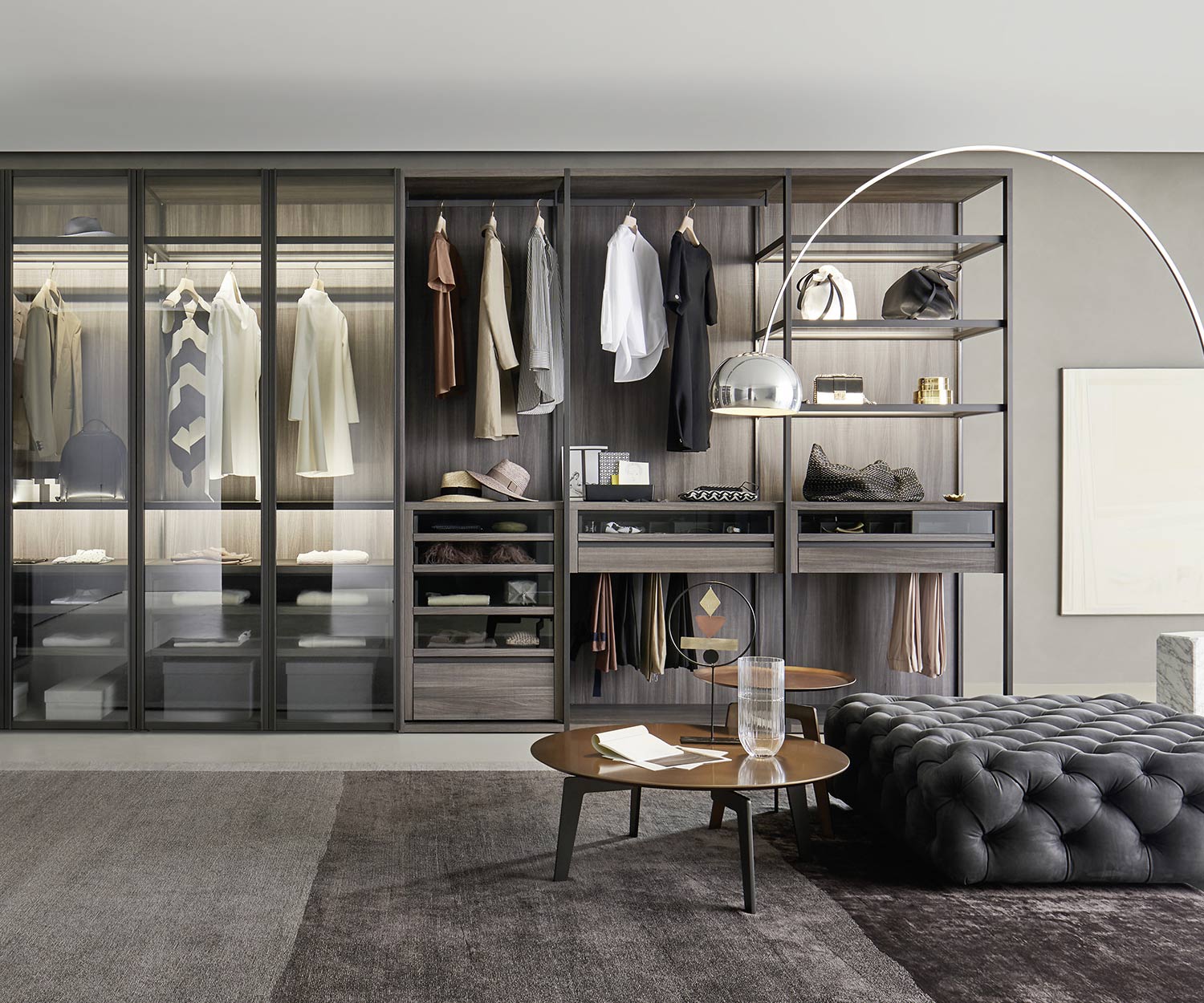 Hoogwaardig Livitalia Bellavista Design kleedkamersysteem  Hoogwaardig Livitalia Bellavista Design kleedkamersysteem