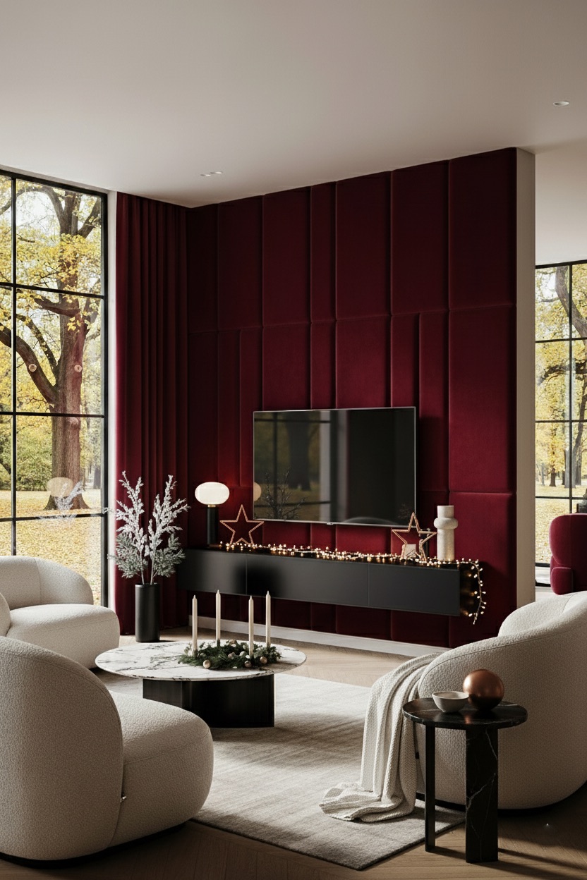 luxe-kerstdecoratie-in-de-woonkamer