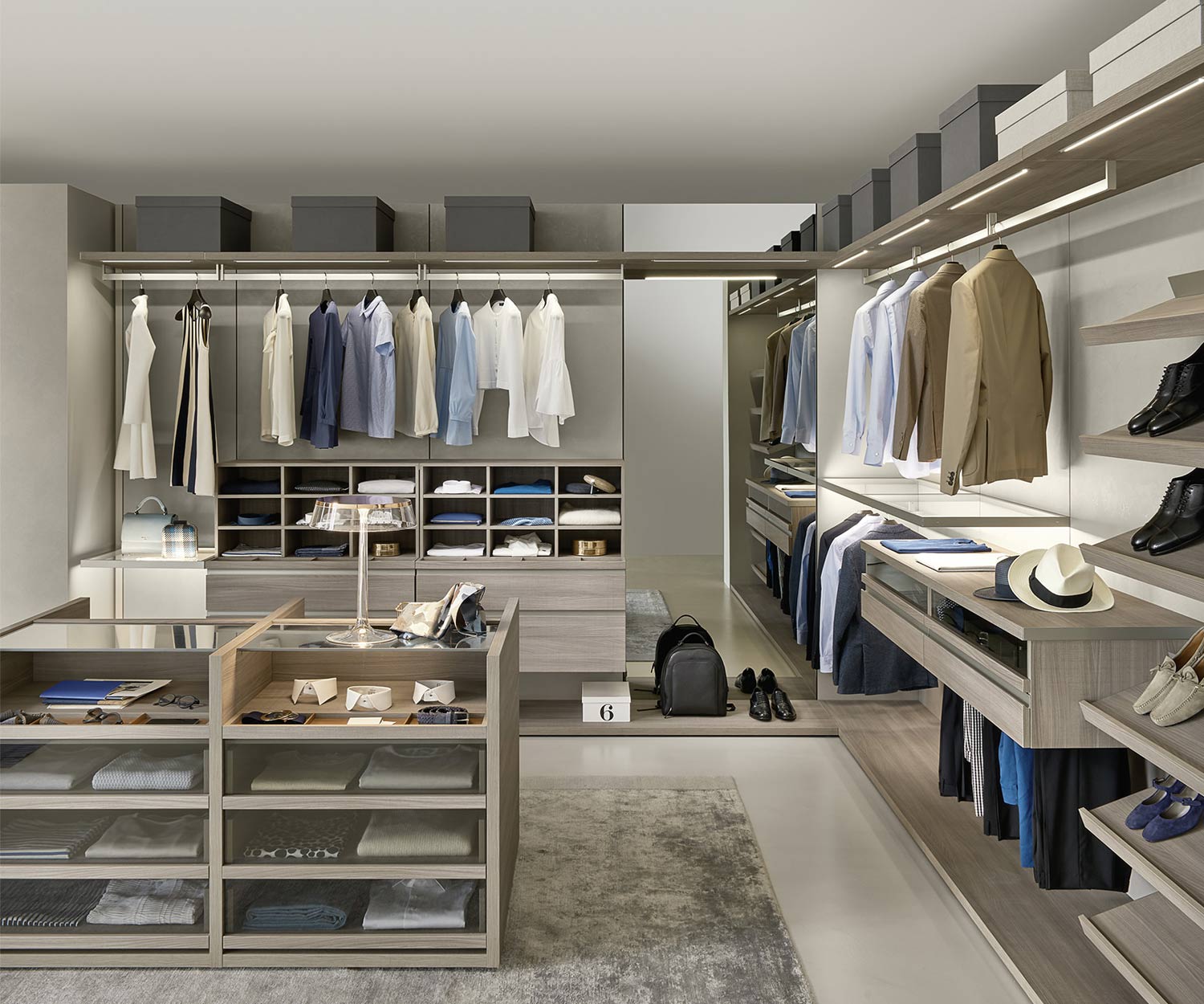 Design inloopkast Livitalia Panorama Design inloopkast Livitalia Panorama