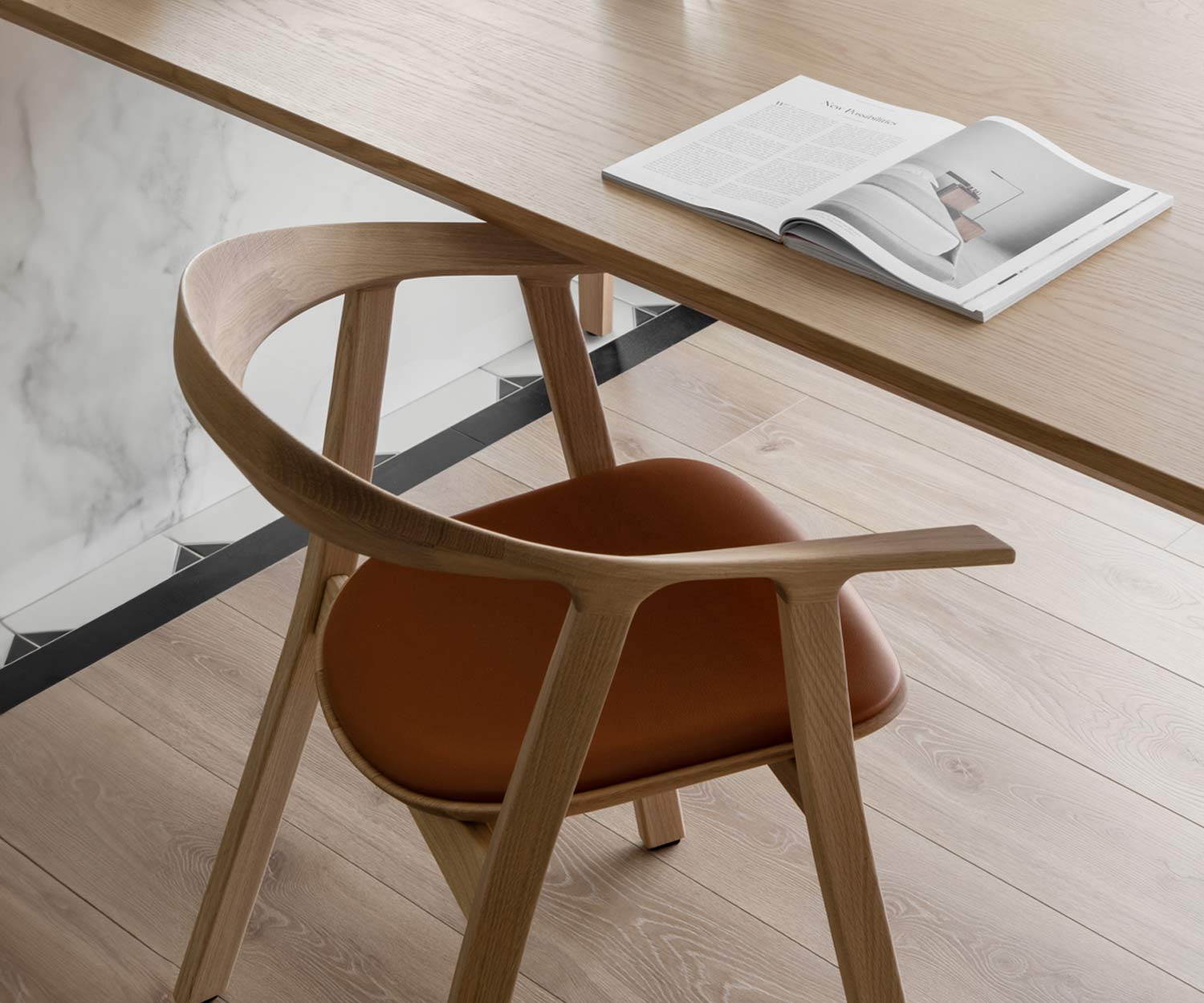 Prostoria Houten stoel Rhomb Prostoria Houten stoel Rhomb