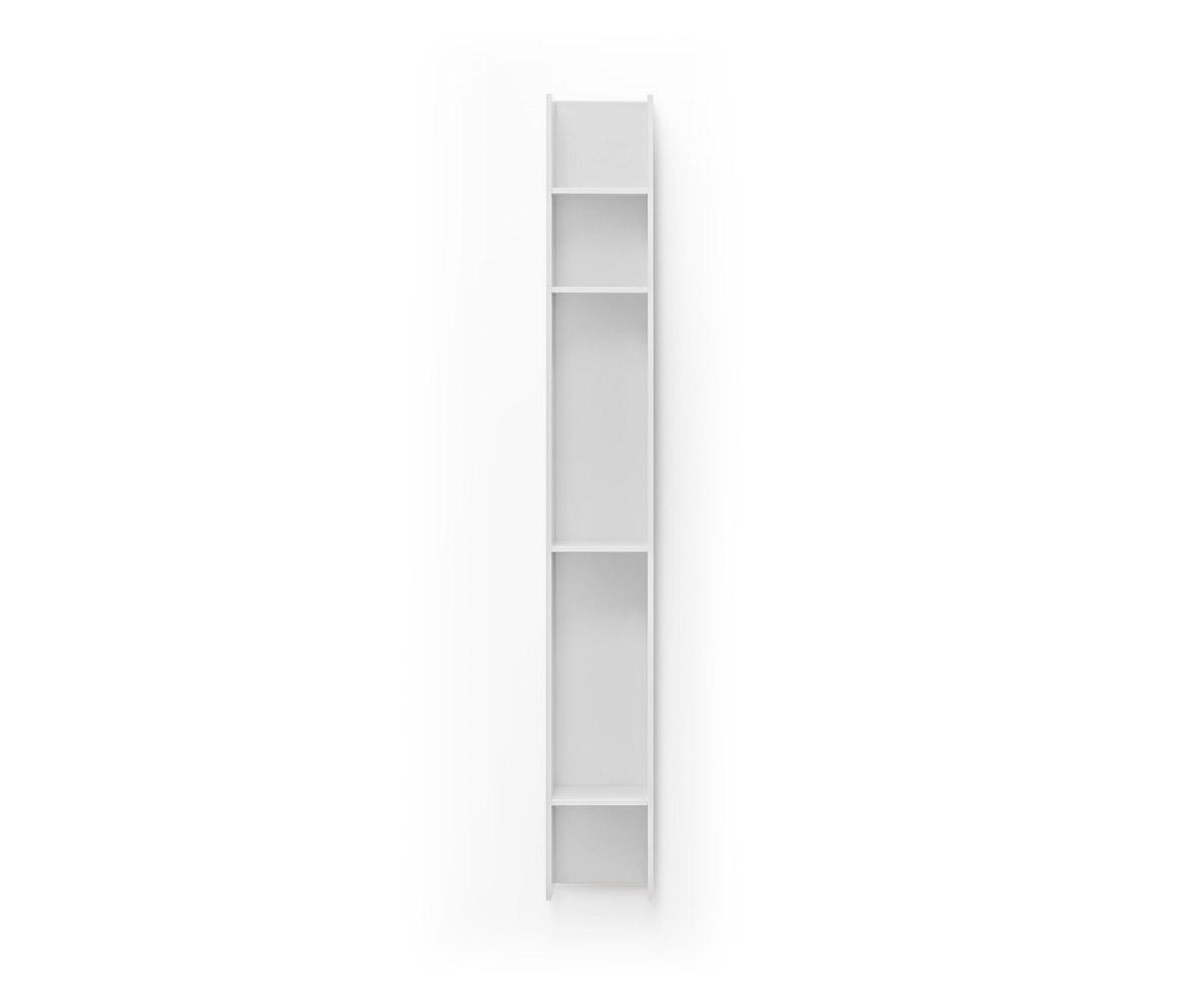 Novamobili Boekenkast Butterfly verticaal mat wit Novamobili Boekenkast Butterfly verticaal mat wit