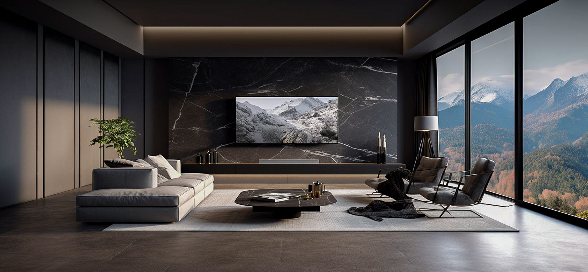 Buffets TV suspendus flottants Buffets TV suspendus flottants