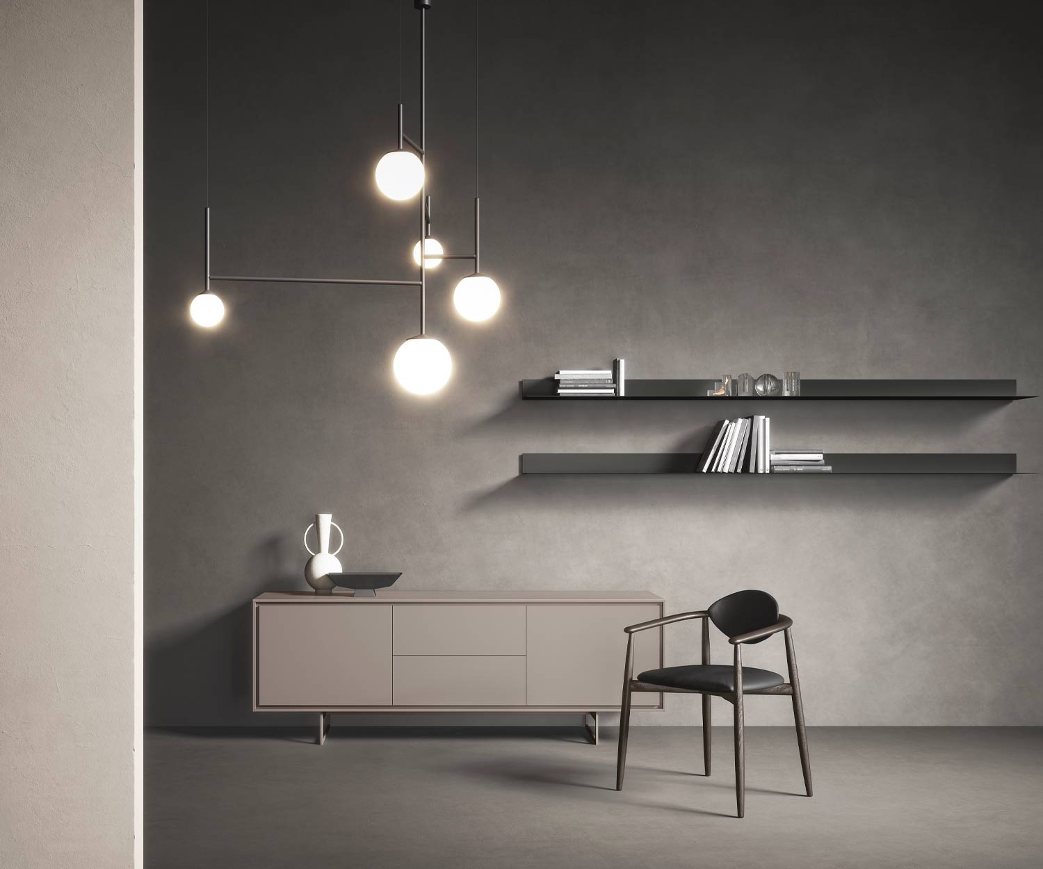 Novamobili Dressoir schaduw 3 Novamobili Dressoir schaduw 3