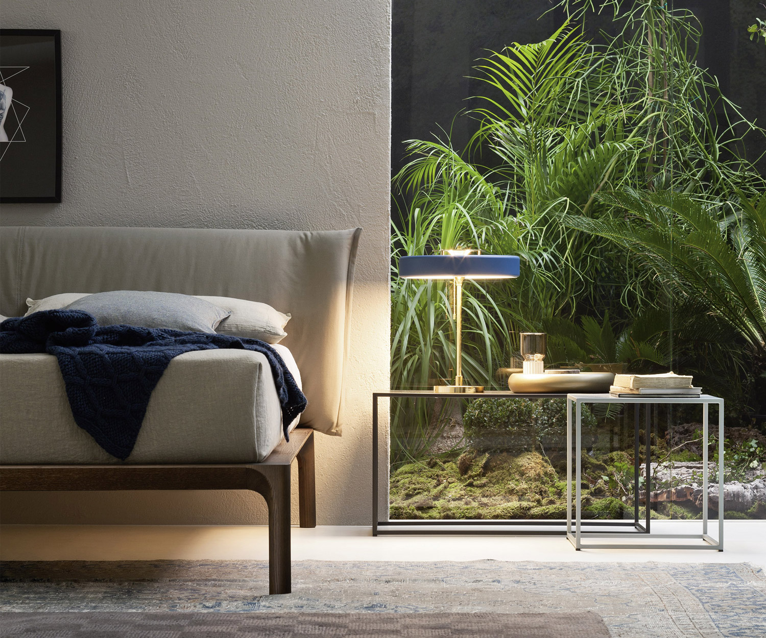 Novamobili Design bed natuur slaapkamer