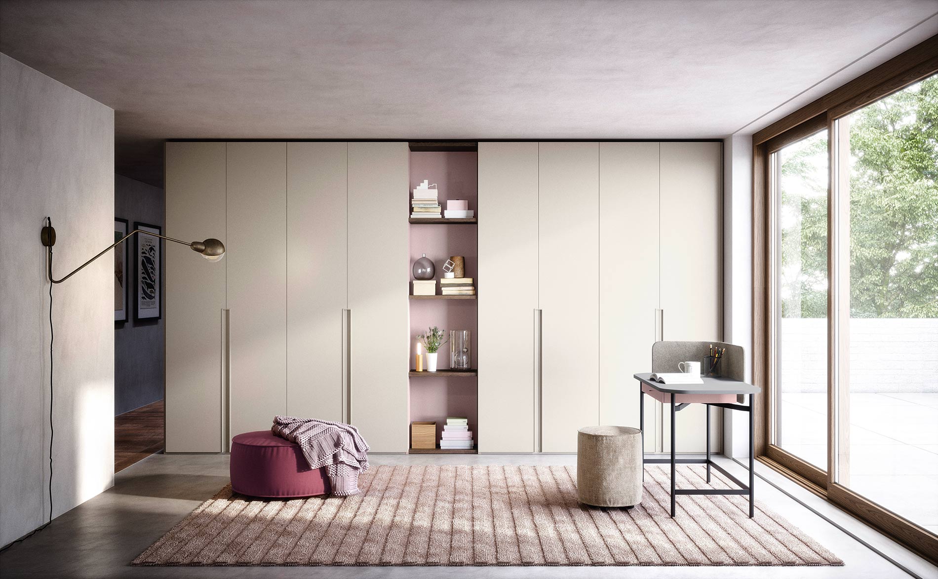 Armoire à vêtements Étagère Novamobili