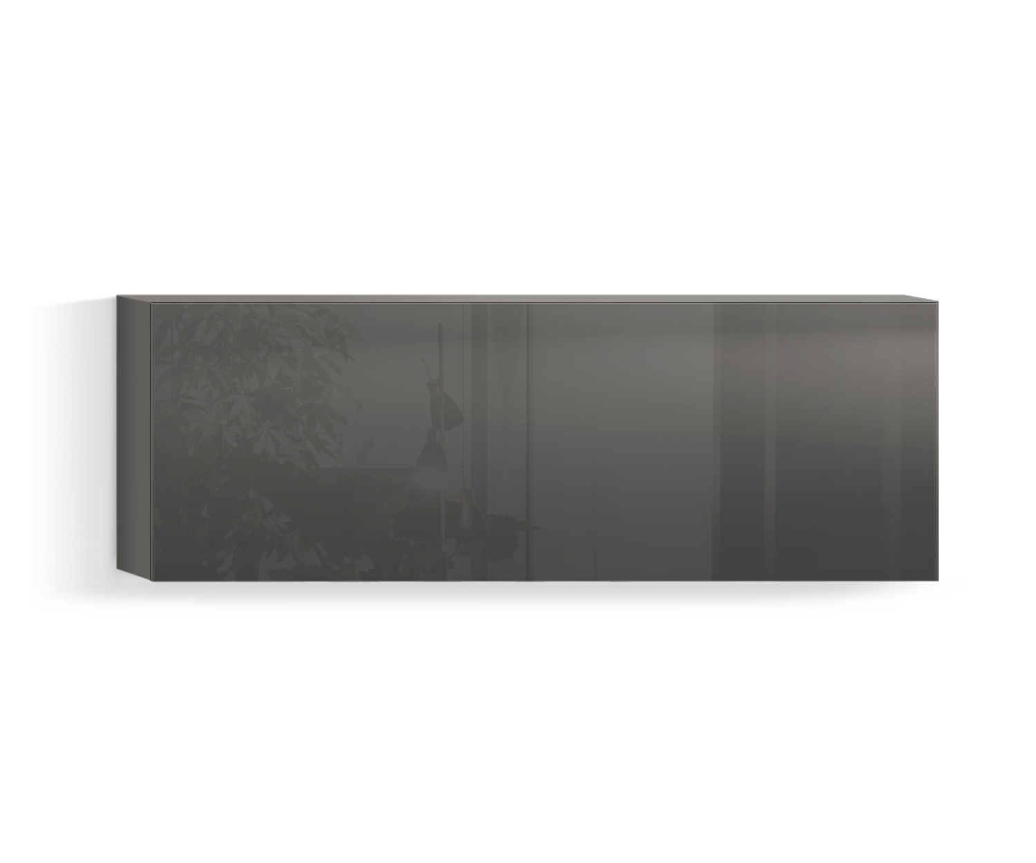 Design woonkamer wandmeubel Horizontaal H42 B120 bodem quarz410