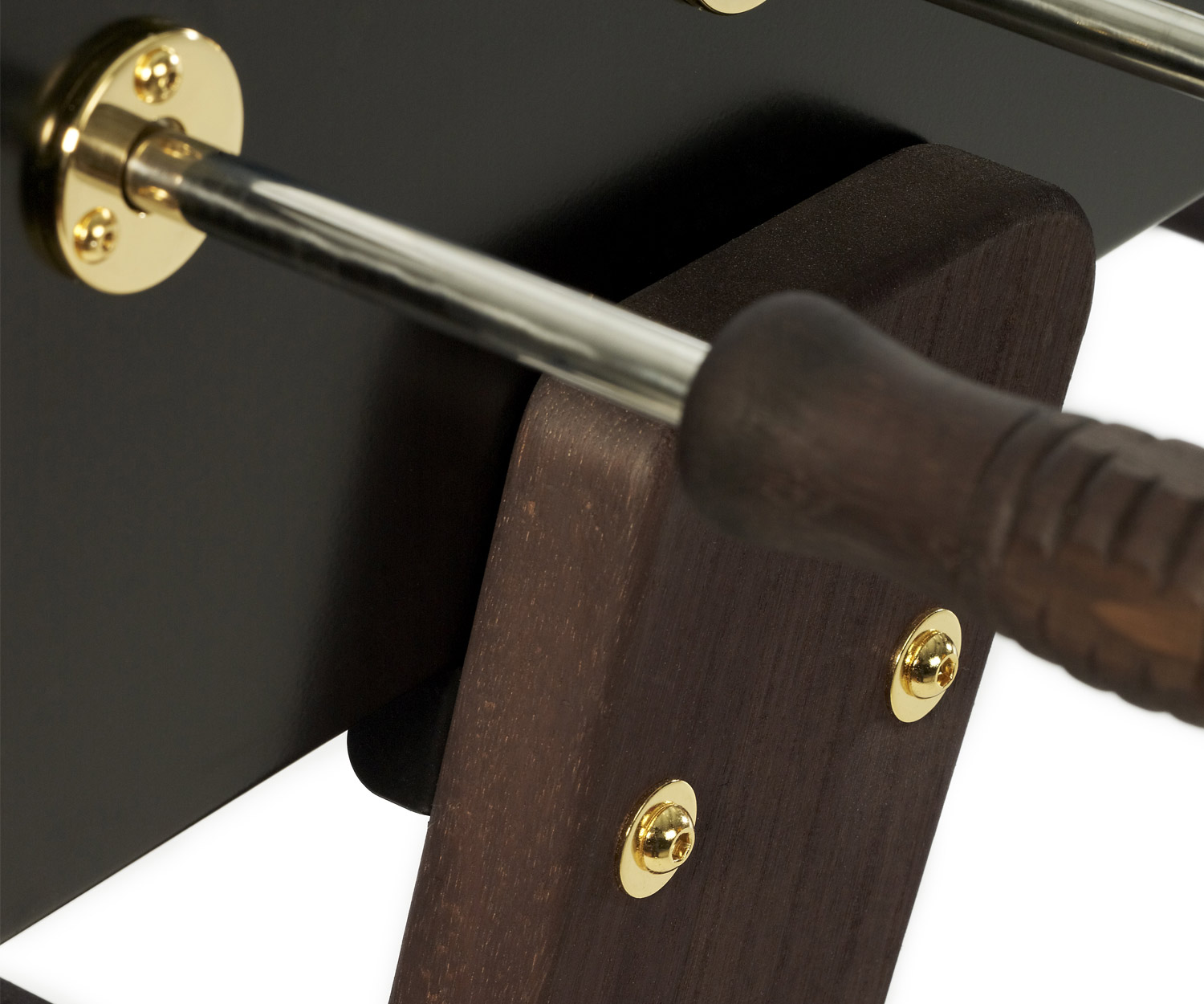 Baby-foot moderne RS Barcelona RS#3 Wood Gold Vue complète Baby-foot moderne RS Barcelona RS#3 Wood Gold Vue complète