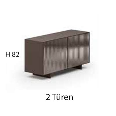 2 Türen B 148,5 cm | H 82 cm | Füße H 20 cm