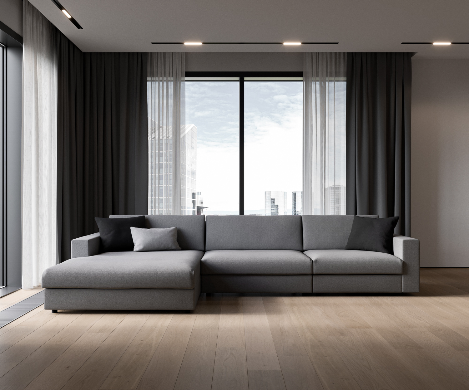 Klassieke 3-zits chaise lounge links Tundra 10 Klassieke 3-zits chaise lounge links Tundra 10