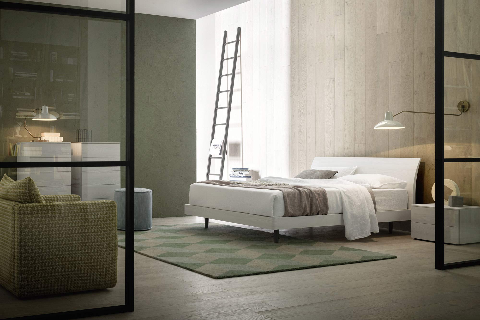 Meubles de chambre à coucher blancs