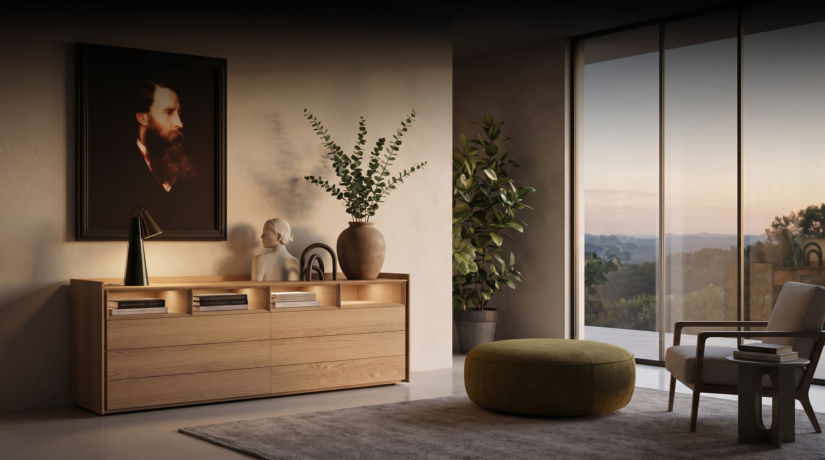 Dressoir decoreren: 12 slimme ideeën van interieurstylisten