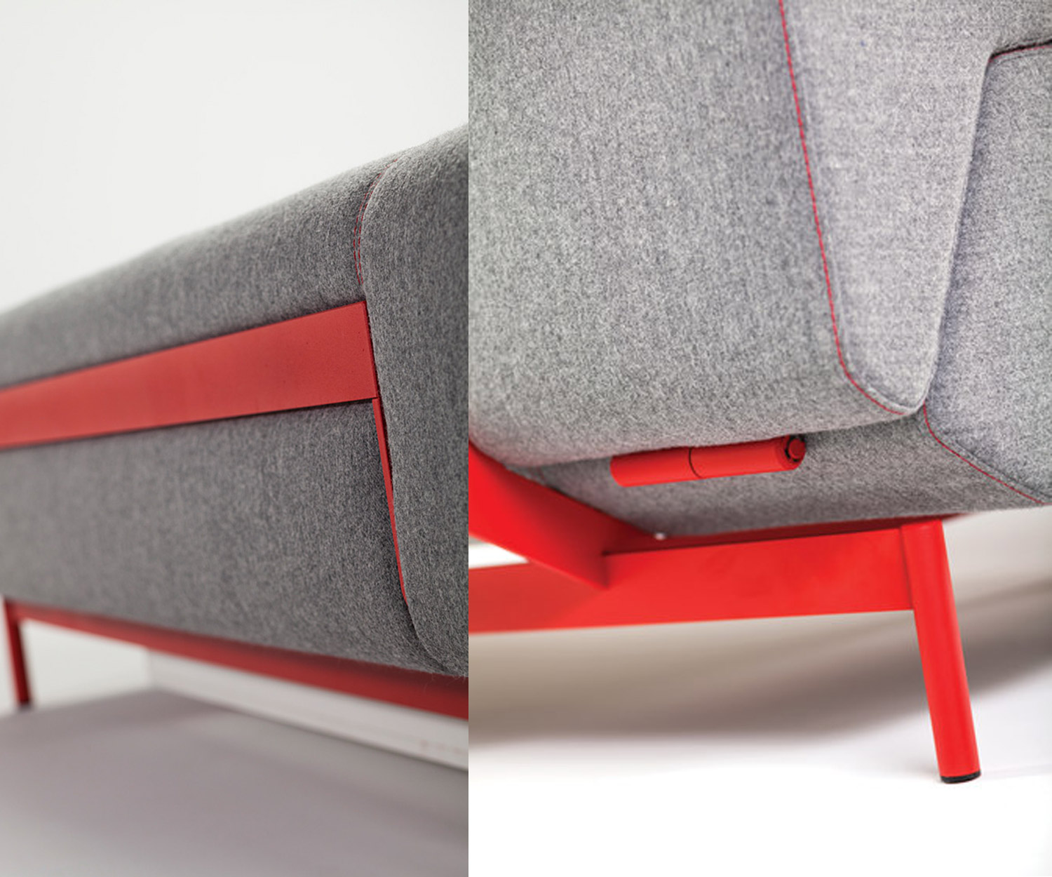 Prostoria Slaapbank Pil laag Details Verstelbare poten Gestoffeerde naden Prostoria Slaapbank Pil laag Details Verstelbare poten Gestoffeerde naden