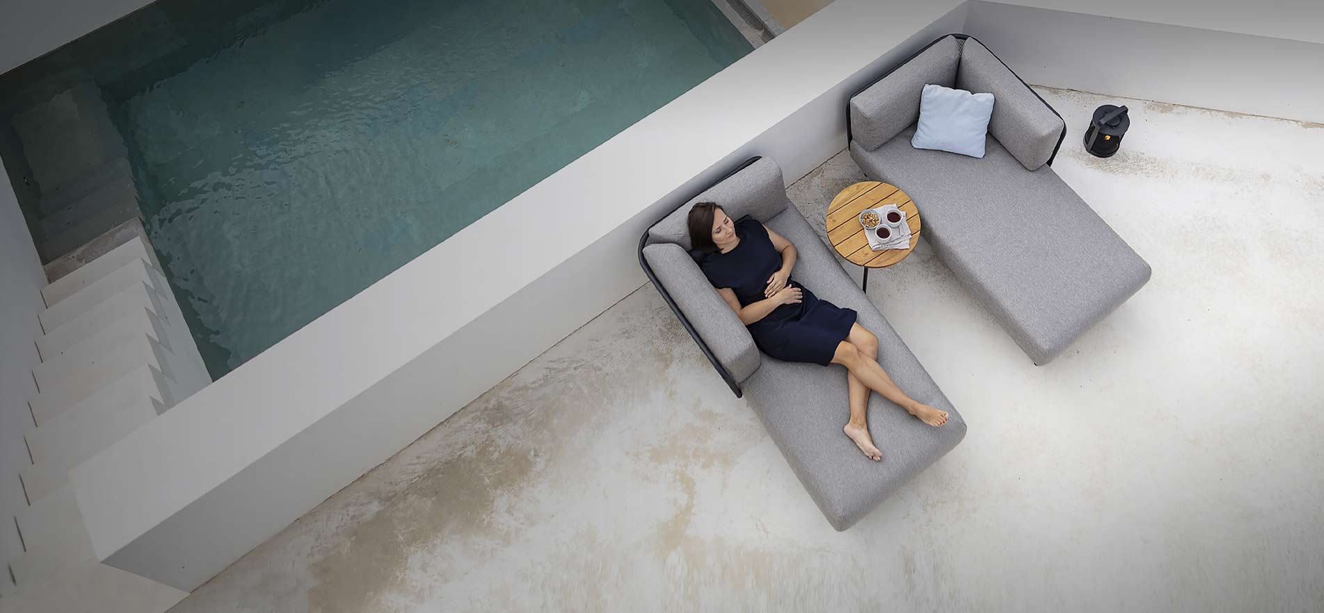 Chaise longue de jardin design Chaise longue de jardin design