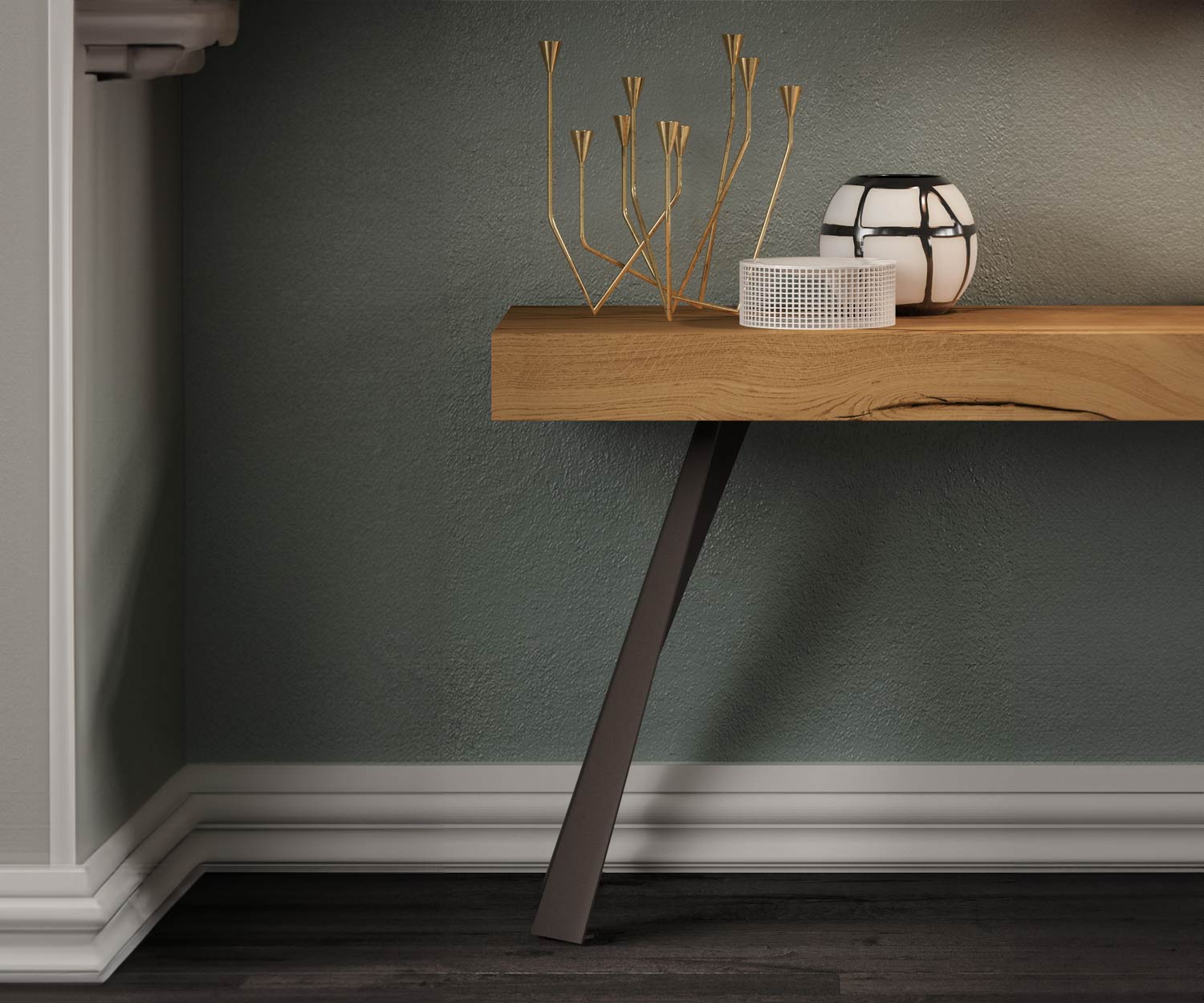 OzzioC04L_Console à rallonge pour table de salle à manger OzzioC04L_Console à rallonge pour table de salle à manger