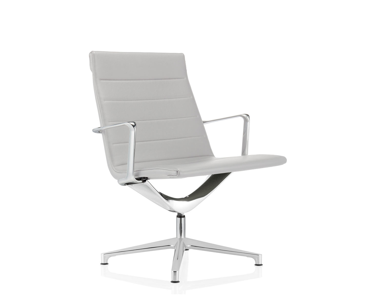 ICF Vela Lounge leder 915 wit H51 ICF Vela Lounge leder 915 wit H51