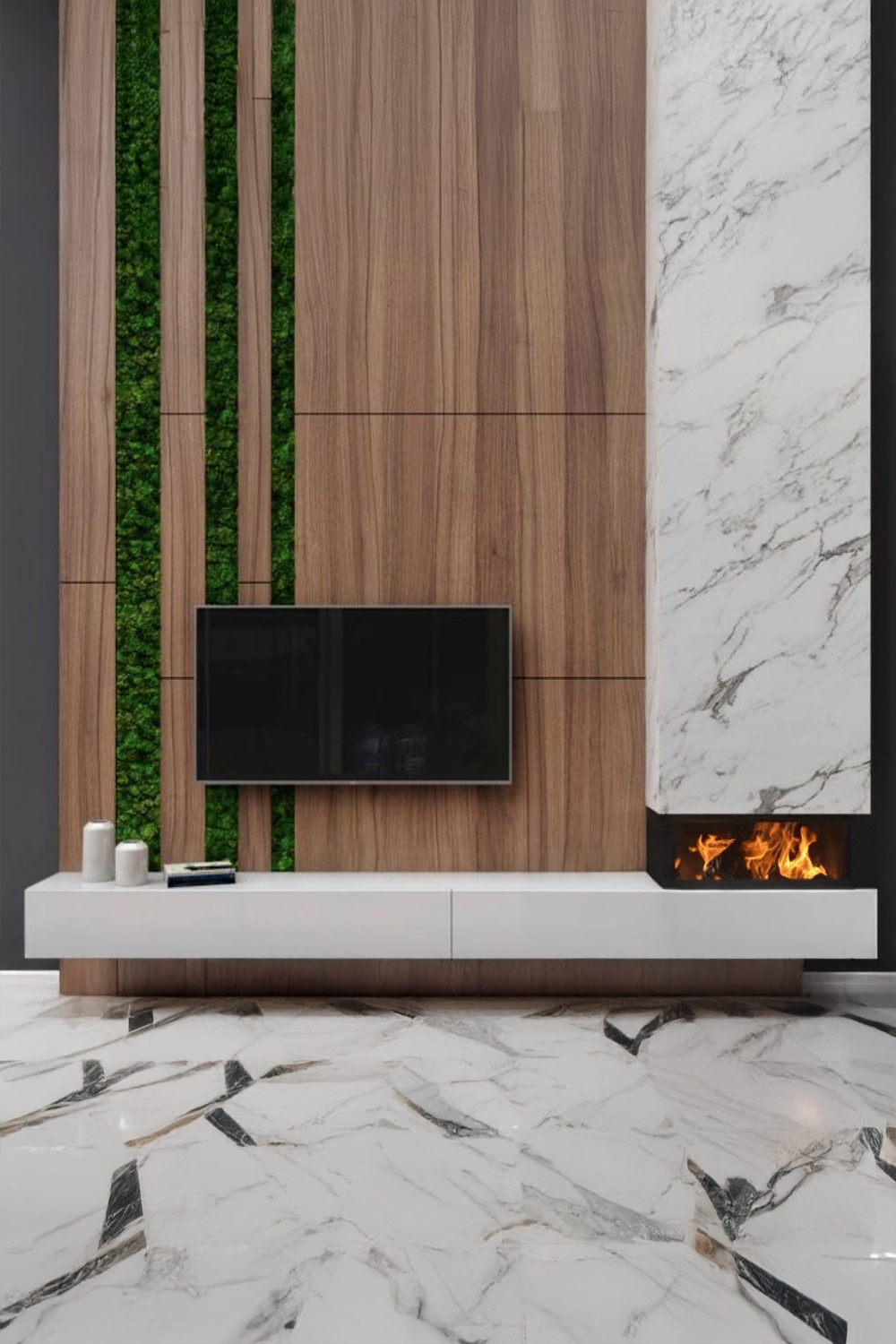 forts-contrastes-grace-au-mur-en-bois-avec-un-mobilier-blanc