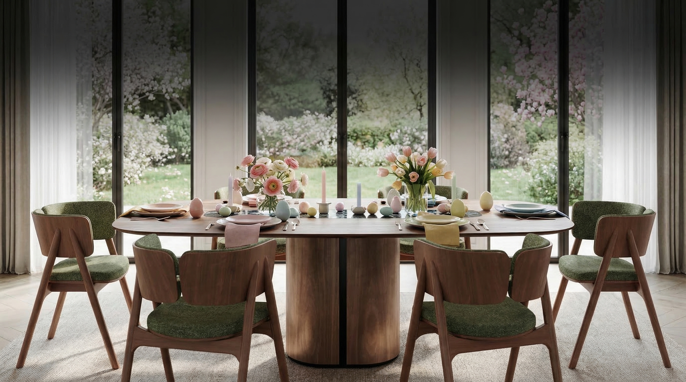 6 idées pour une décoration de Pâques de rêve : styliser les tables à manger aux couleurs pastel 6 idées pour une décoration de Pâques de rêve : styliser les tables à manger aux couleurs pastel