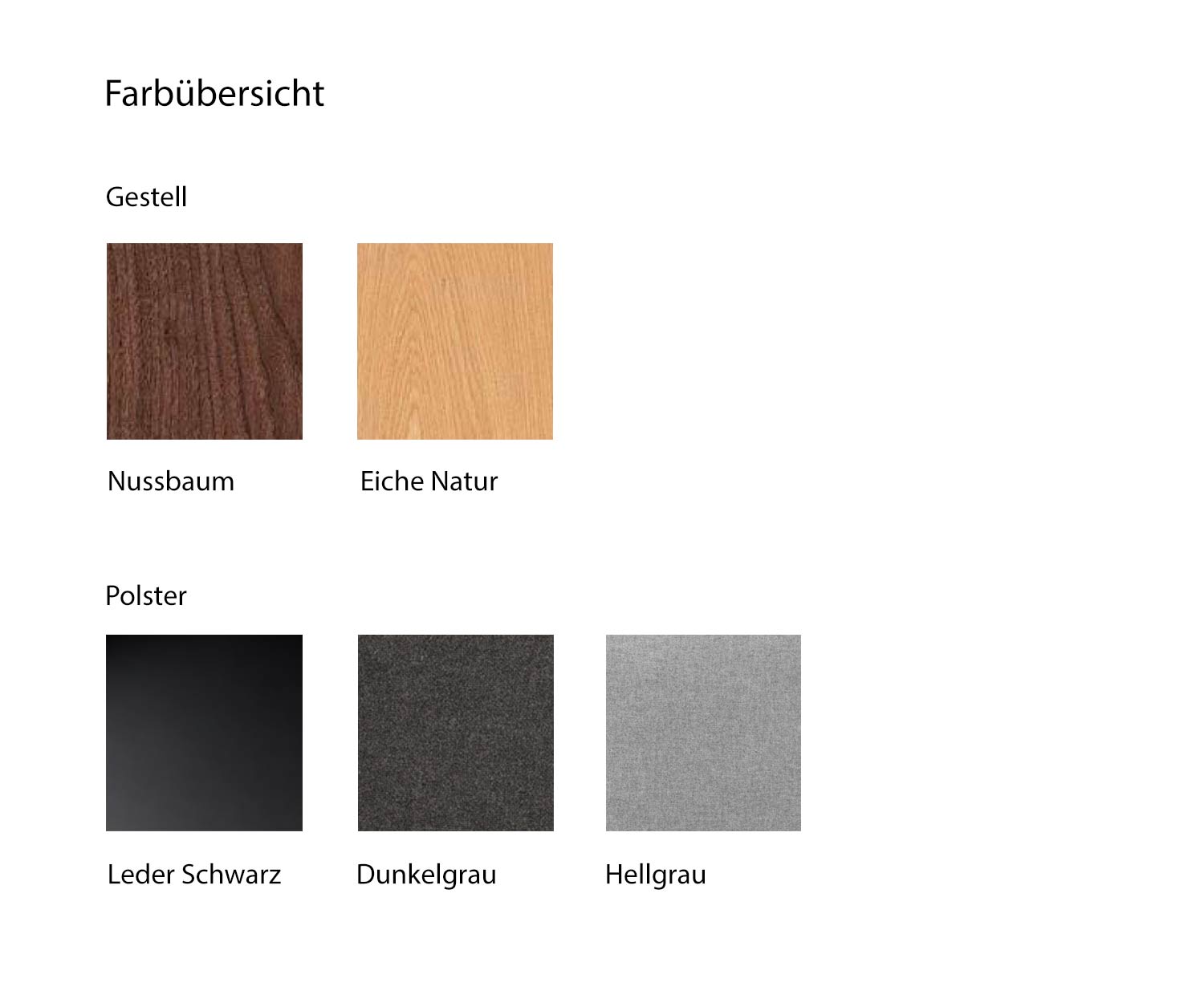 Kleurstaal Conde House Kamuy Design fauteuil eiken walnoot Kleurstaal Conde House Kamuy Design fauteuil eiken walnoot