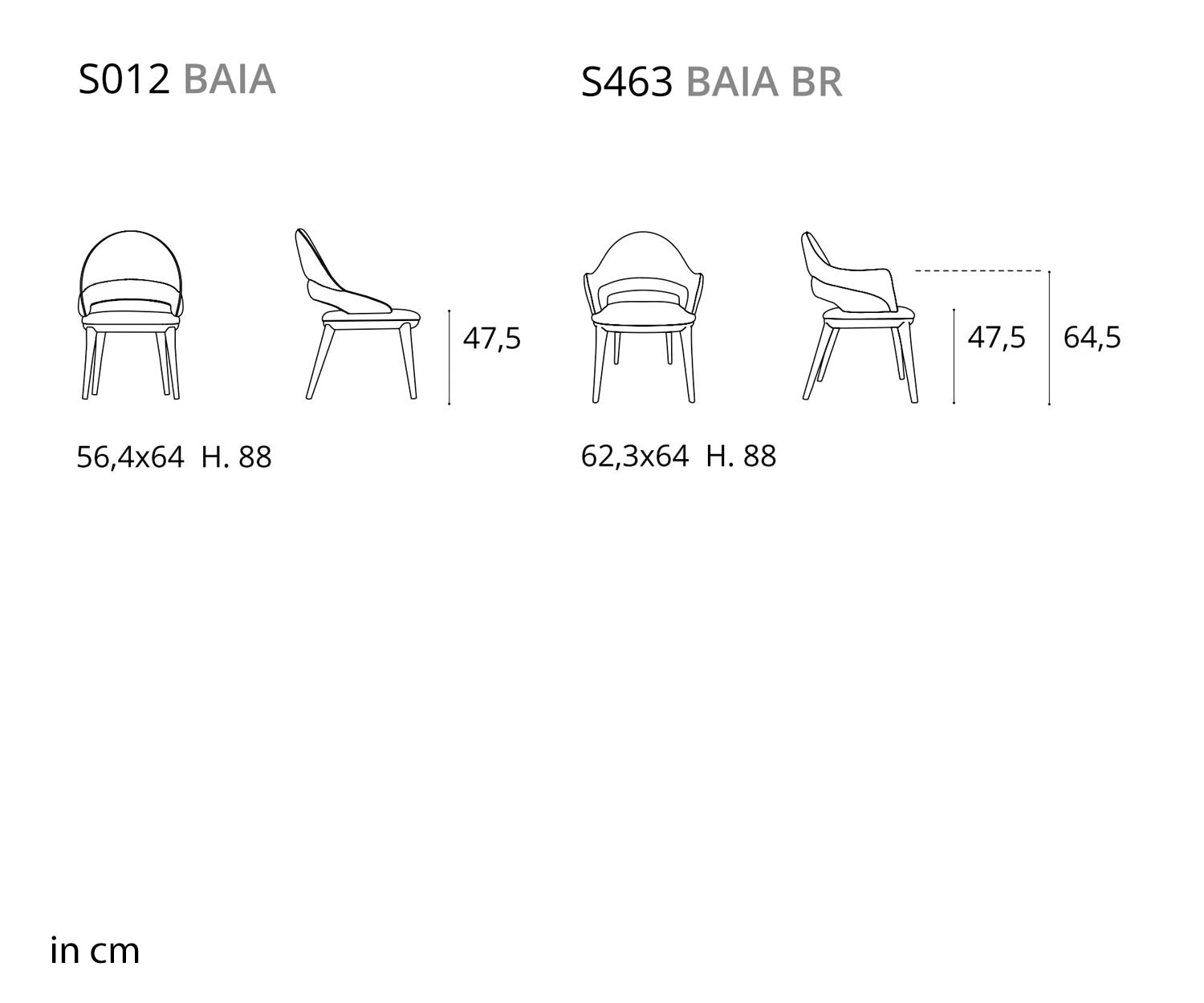 Ozzio Baia S012 lichtgekleurde zacht gestoffeerde stoel met eikenhouten detailzitting