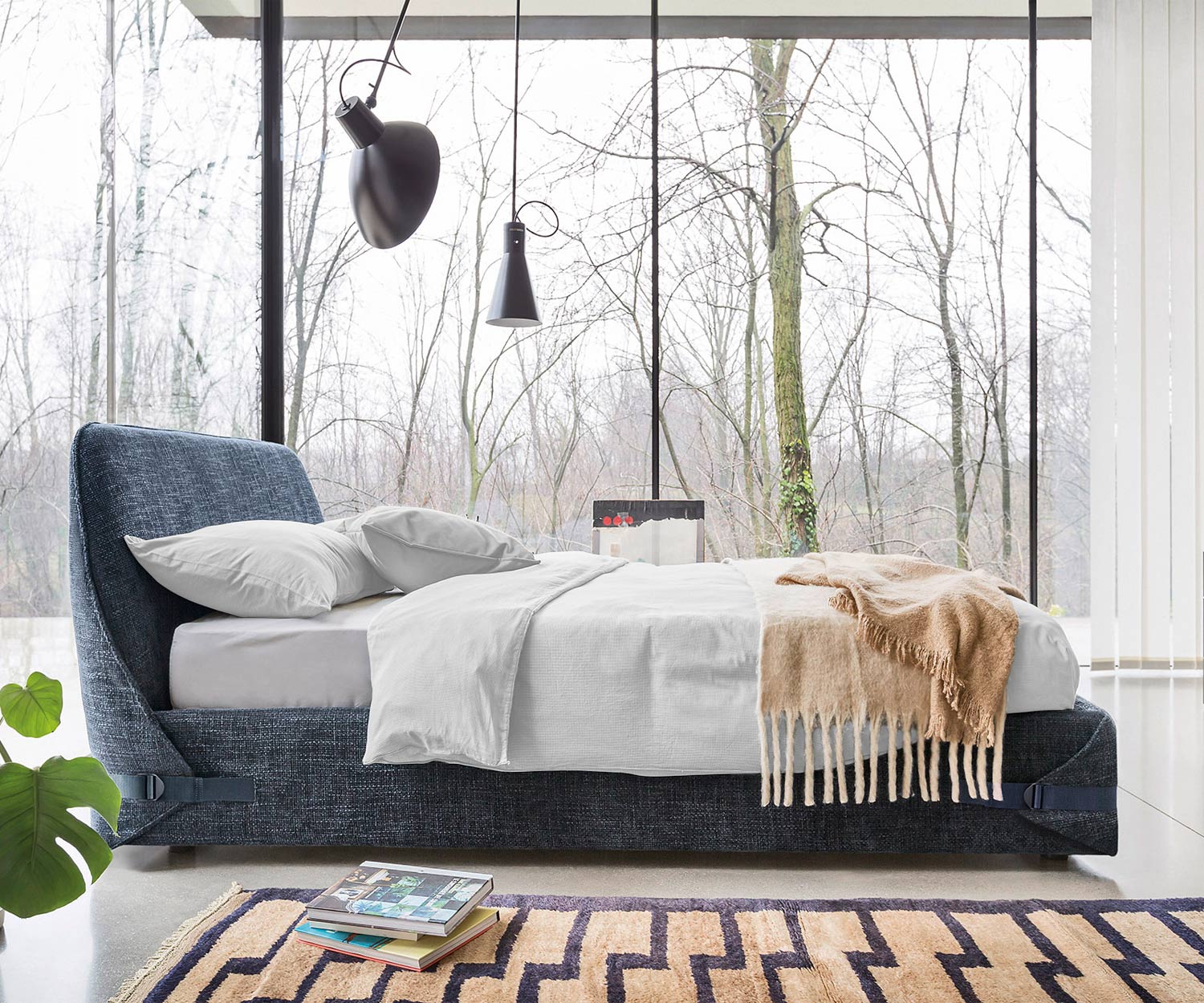 Novamobili Bedlaken 160x200 cm zonder lattenbodem Stoffen hoes Blauw Riem Blauw Novamobili Bedlaken 160x200 cm zonder lattenbodem Stoffen hoes Blauw Riem Blauw