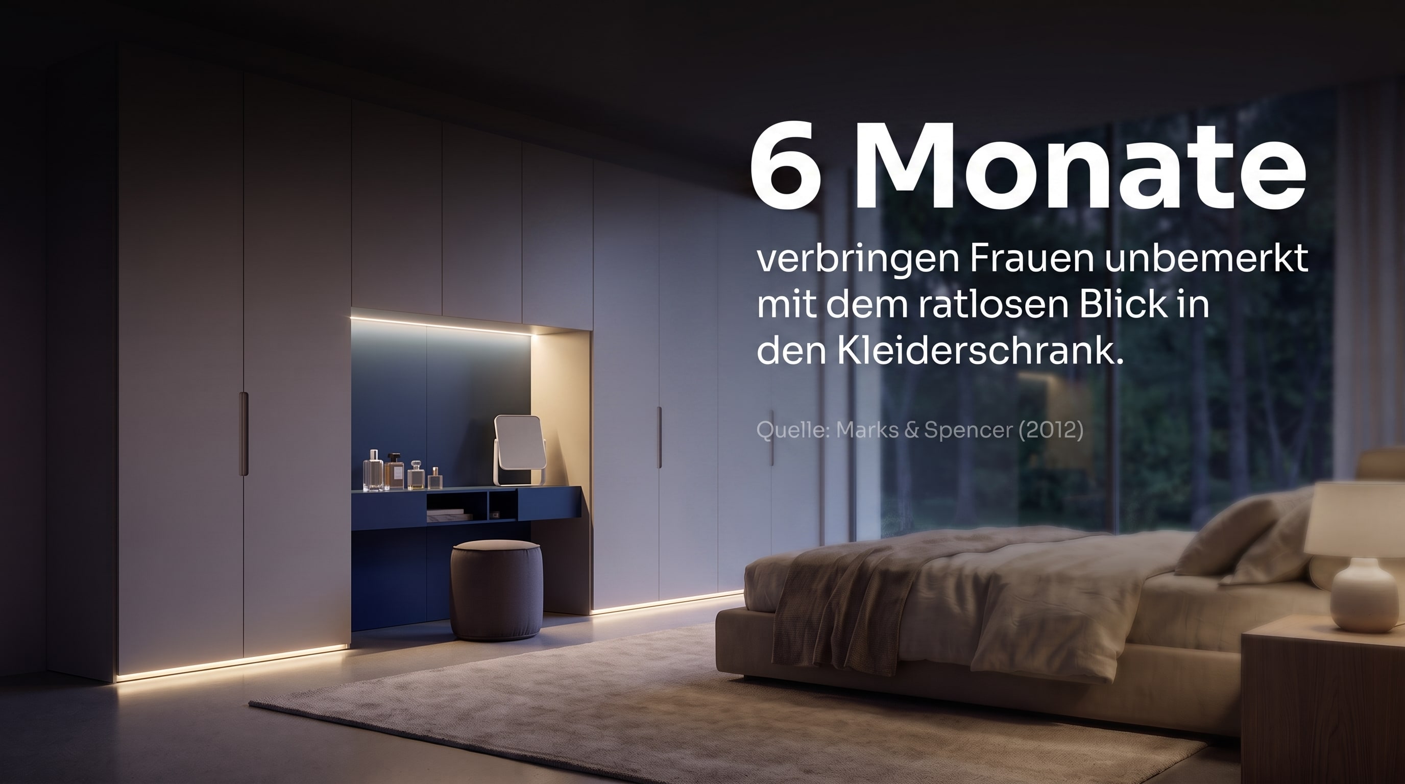6 mois &ndash; les femmes passent inaper&ccedil;ues &agrave; regarder leur armoire avec perplexit&eacute;.