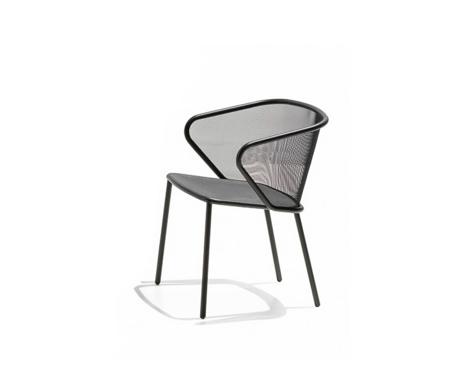 Exclusieve Todus Condor design fauteuil met antraciet onderstel