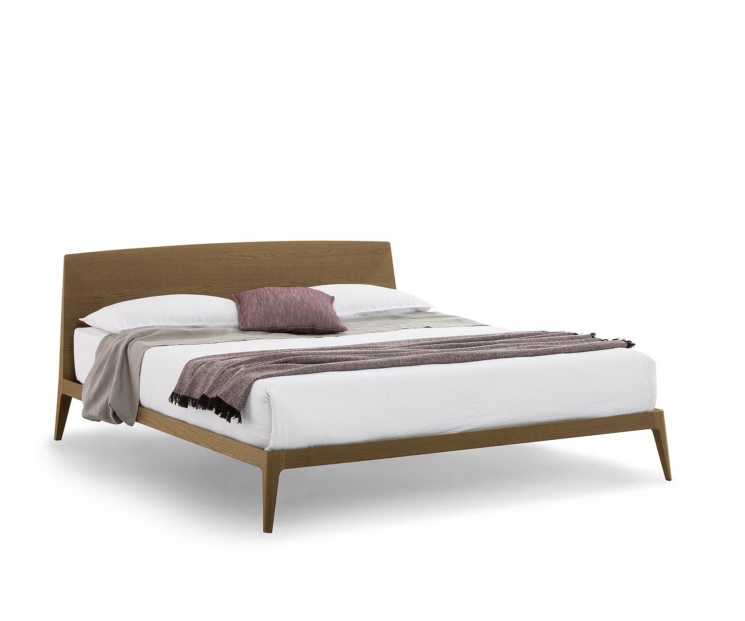Hoge kwaliteit Novamobili Design bed hout Siri 180 x 200 cm eiken Miele N02 Hoge kwaliteit Novamobili Design bed hout Siri 180 x 200 cm eiken Miele N02