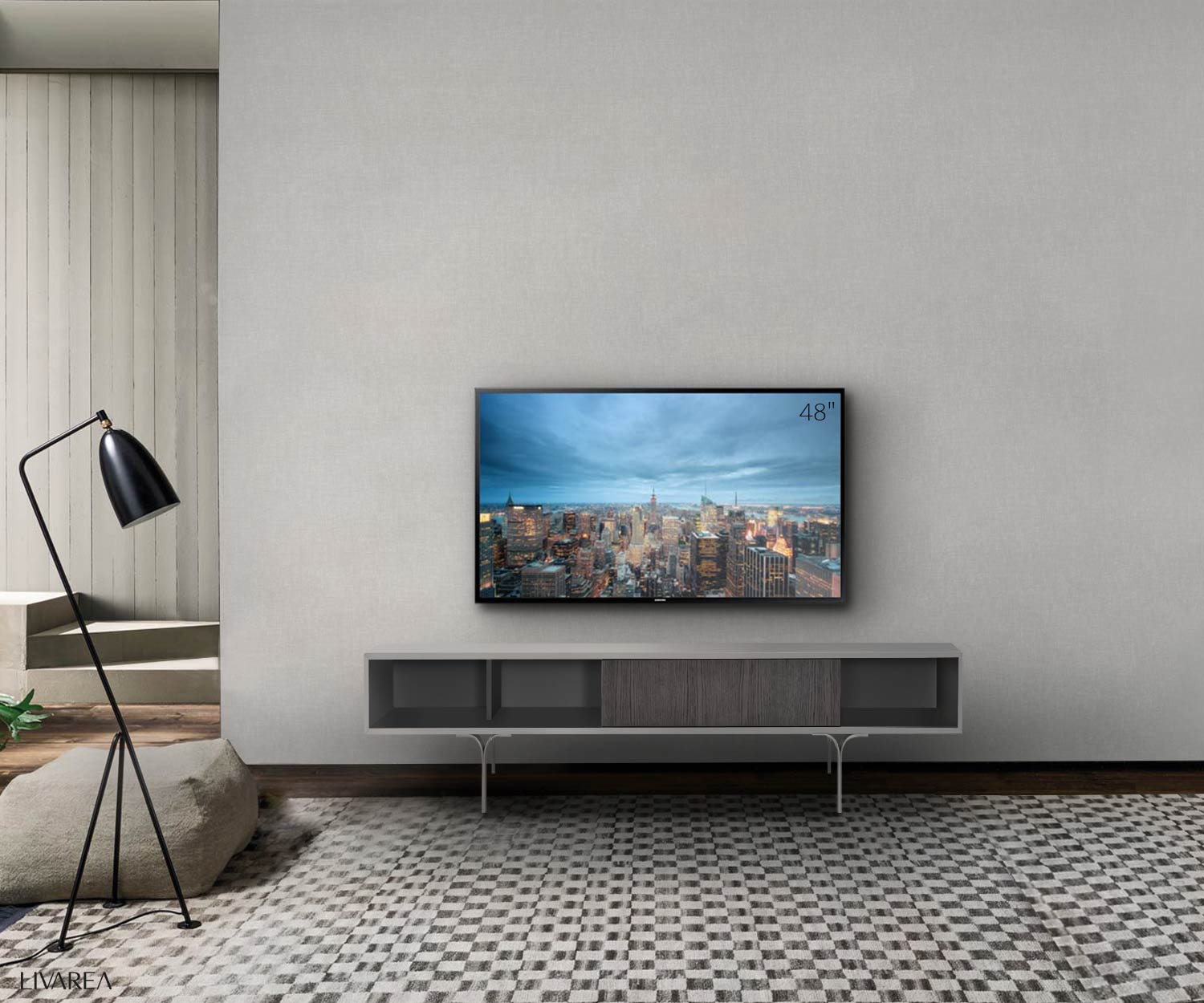 al2 Mobius 005 180 cm gris clair al2 Mobius 005 180 cm gris clair