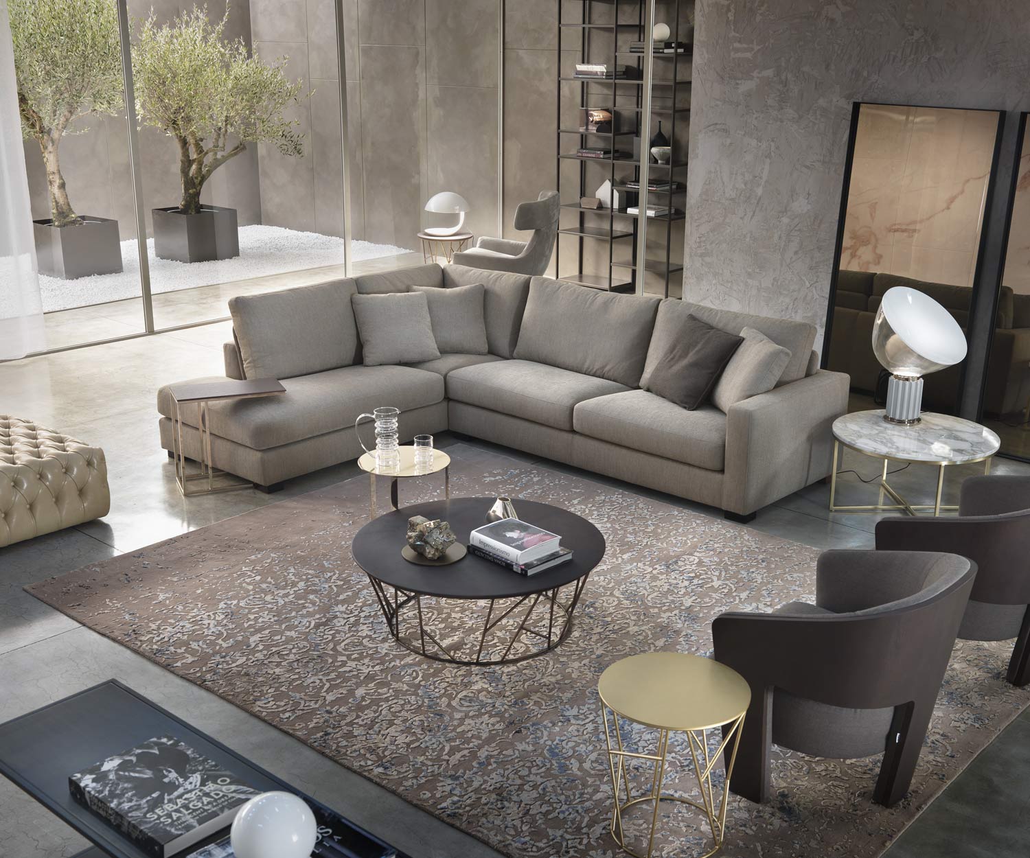 Moderne designbank Italiaans Moderne designbank Italiaans