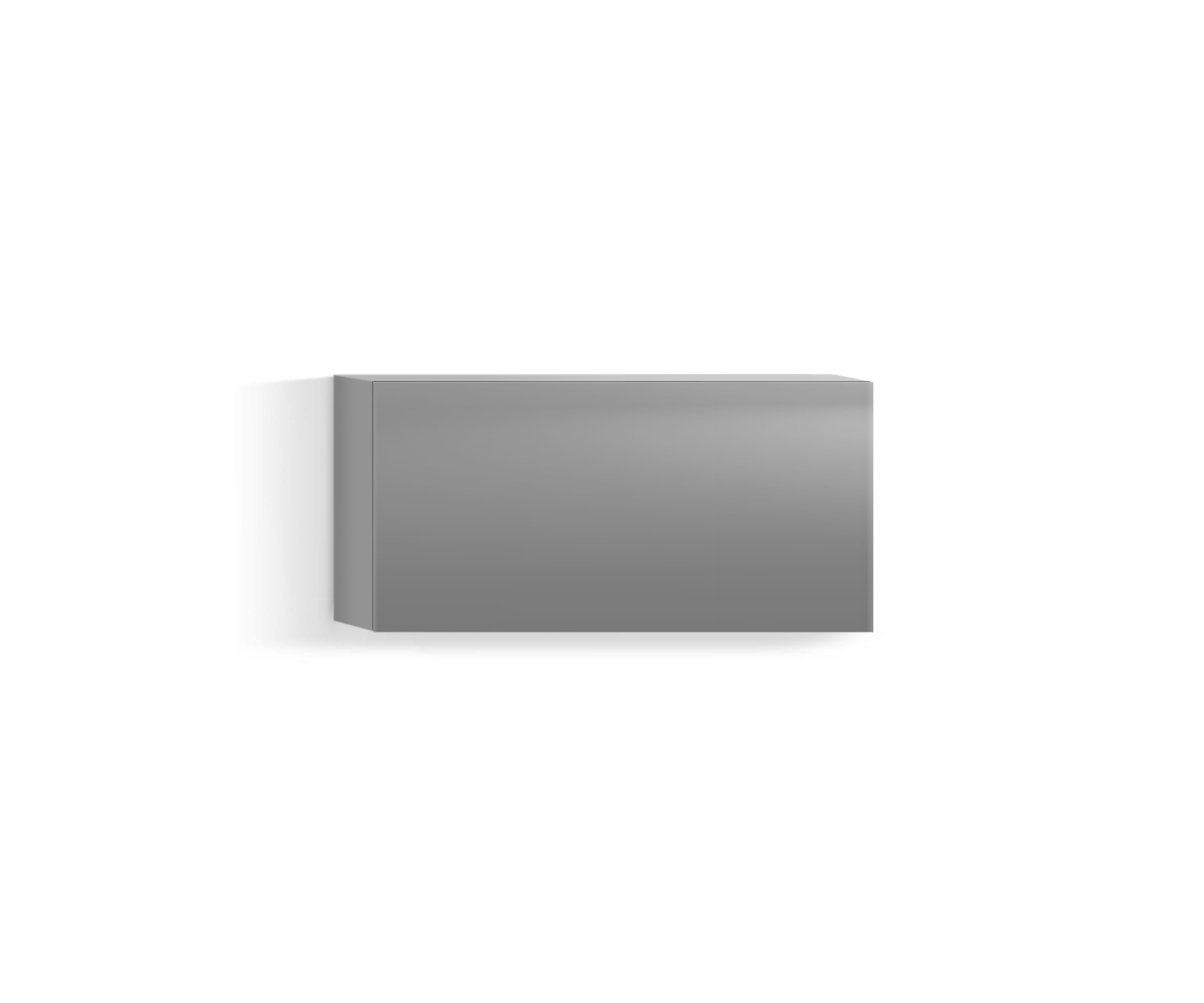 Design Salon Armoire suspendue Horizontal H32 L60 en haut gris clair330 Design Salon Armoire suspendue Horizontal H32 L60 en haut gris clair330
