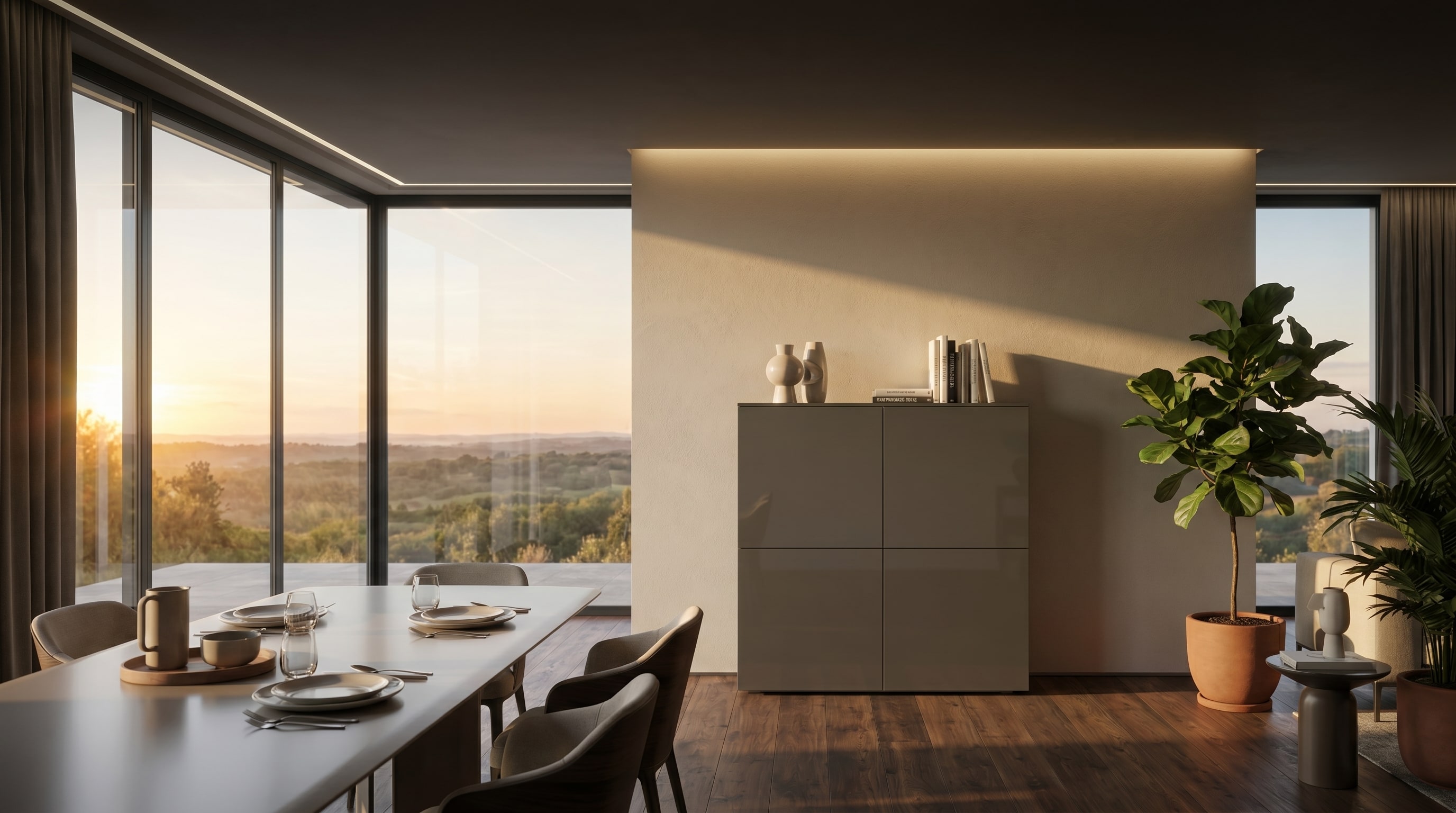 Servies opbergen in de eetkamer: De 4 regels die designers kennen