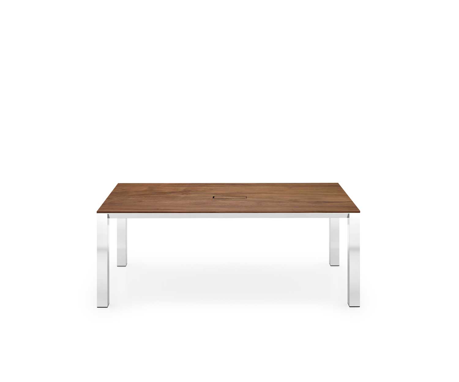 Manager Bureau P80 200x120 placage noyer 043 Manager Bureau P80 200x120 placage noyer 043