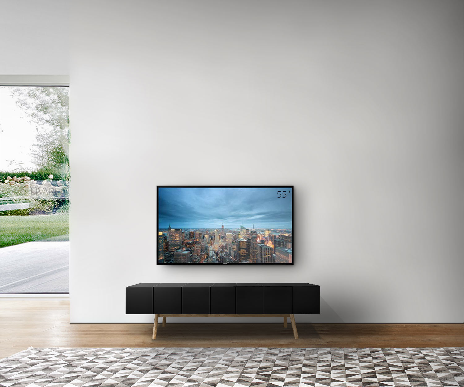 al2 MOS I KO 005 B breedte 175 cm body zwart poten eiken al2 MOS I KO 005 B breedte 175 cm body zwart poten eiken