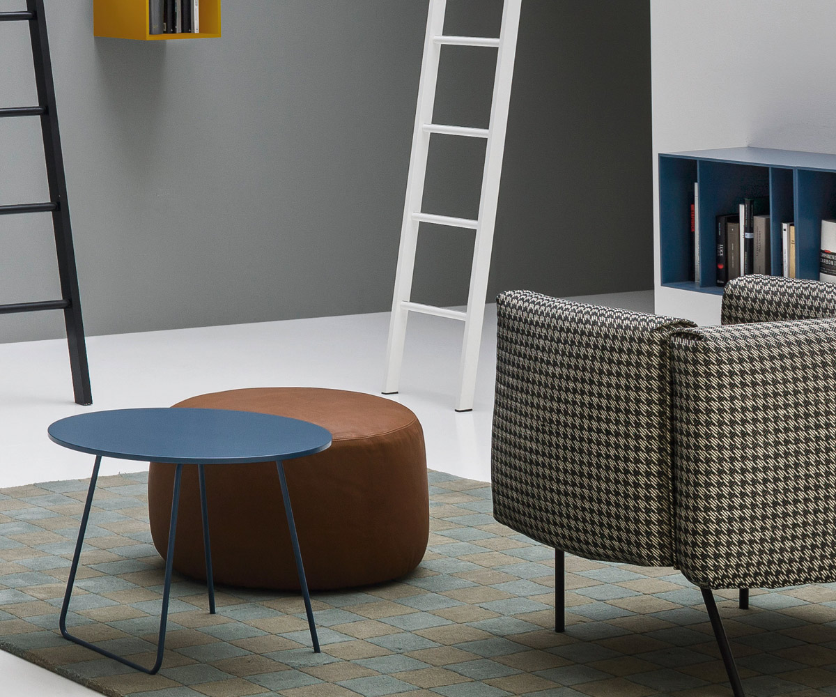 Table basse Orbis de haute qualité Novamobili Noir mat Table basse Orbis de haute qualité Novamobili Noir mat