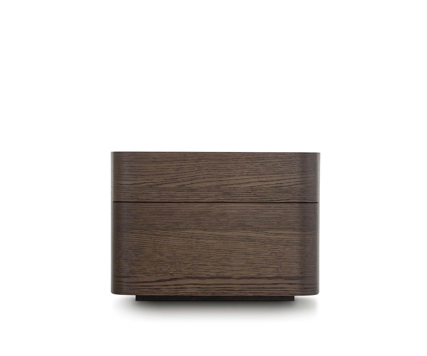 Novamobili Table de nuit Norman 2 tiroirs Chêne Terra N01 Novamobili Table de nuit Norman 2 tiroirs Chêne Terra N01