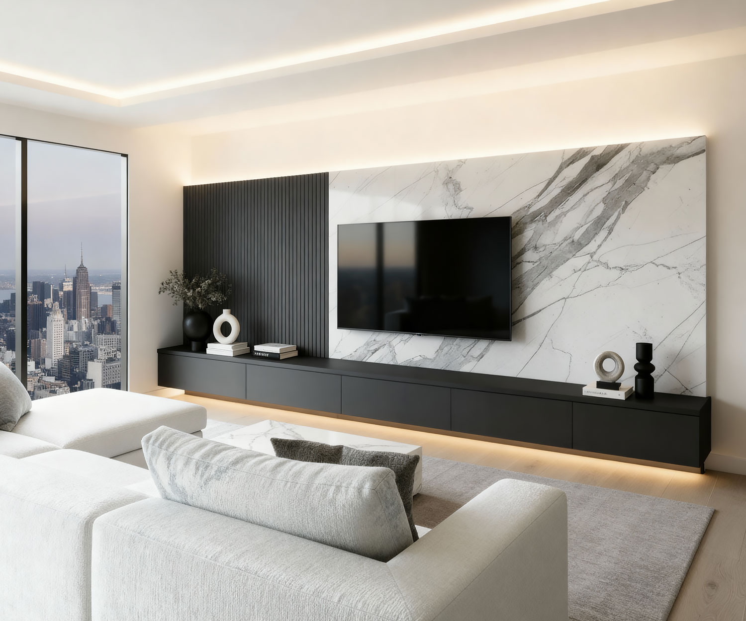 Meuble mural sur mesure - paquet de planification 3D