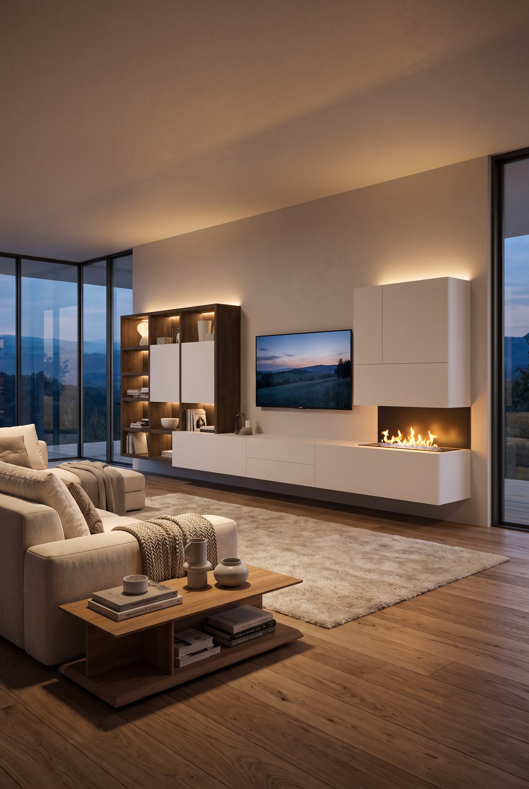 Wohnzimmer Wohnwand modern Wohnzimmer Wohnwand modern