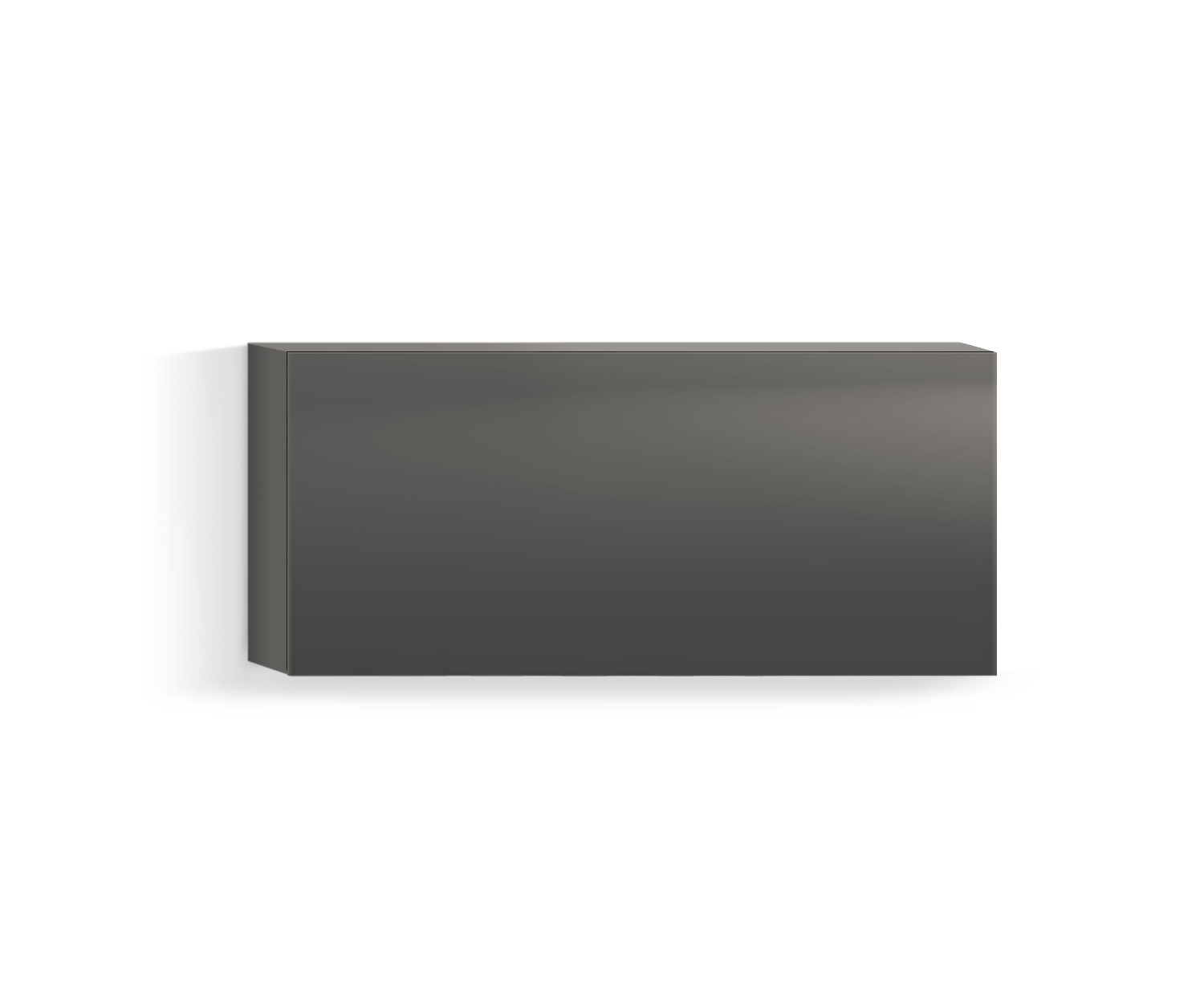 Armoire suspendue design salon Horizontal H42 L90 en bas quarz310