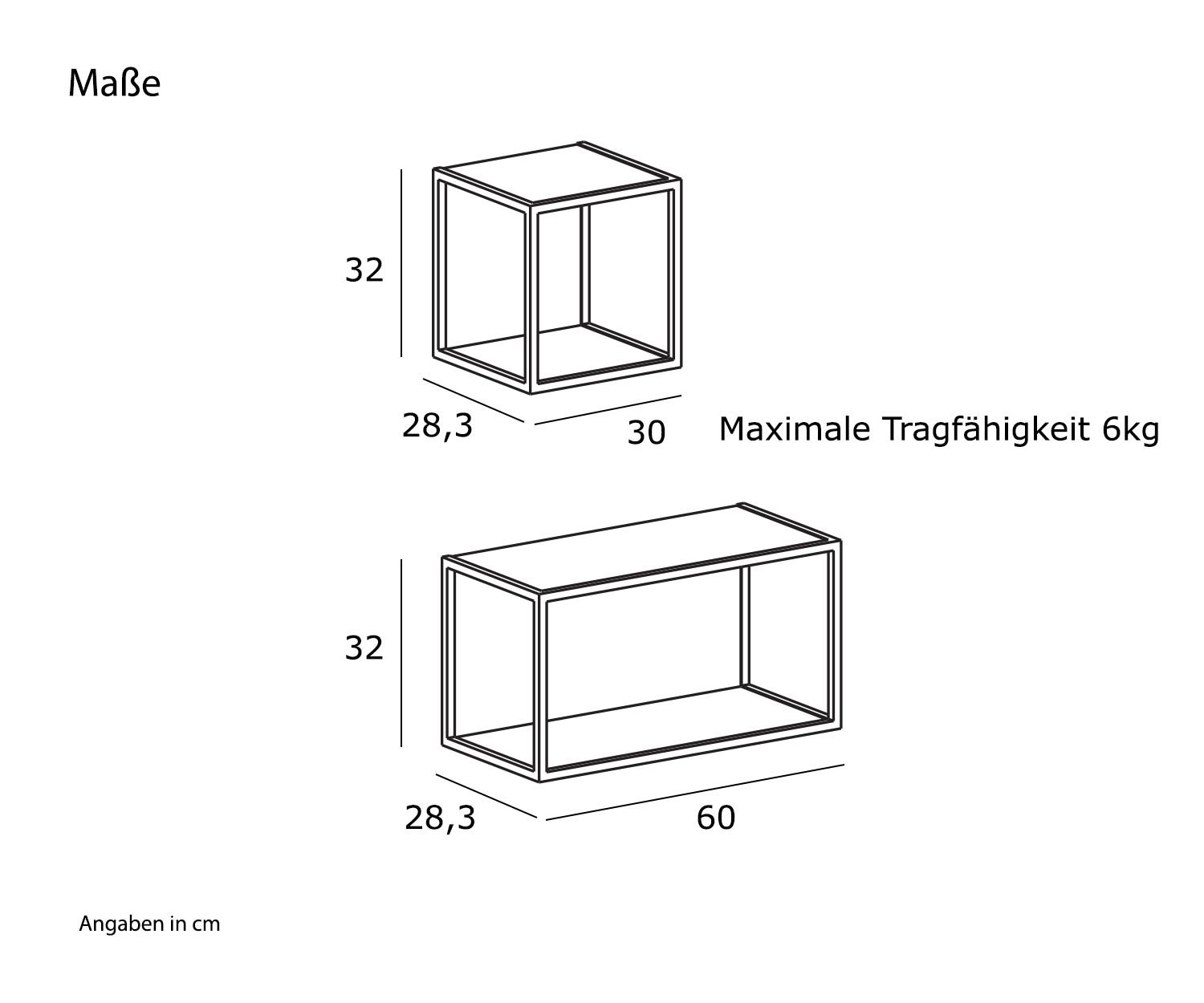 Novamobili Étagère murale Outline Esquisse Dimensions 30 et 60 cm de large Novamobili Étagère murale Outline Esquisse Dimensions 30 et 60 cm de large