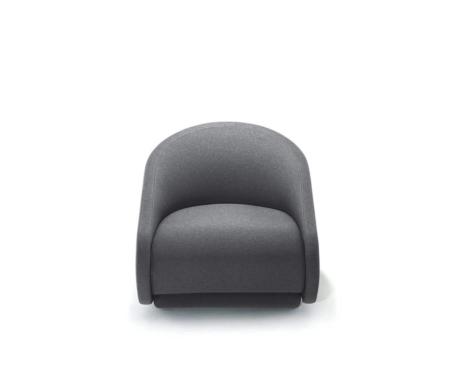 Prostoria Fauteuil-lit design UpLift avec revêtement en tissu gris Prostoria Fauteuil-lit design UpLift avec revêtement en tissu gris