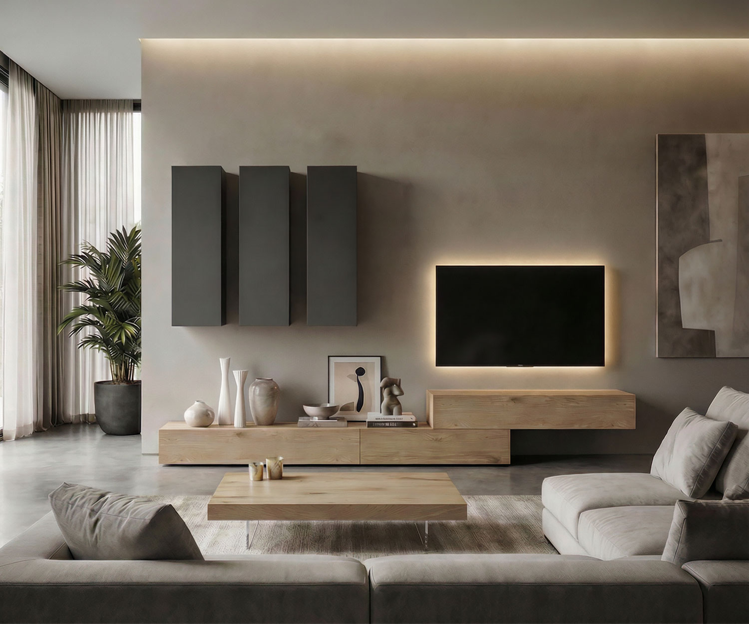 Livitalia Meuble-paroi C14B