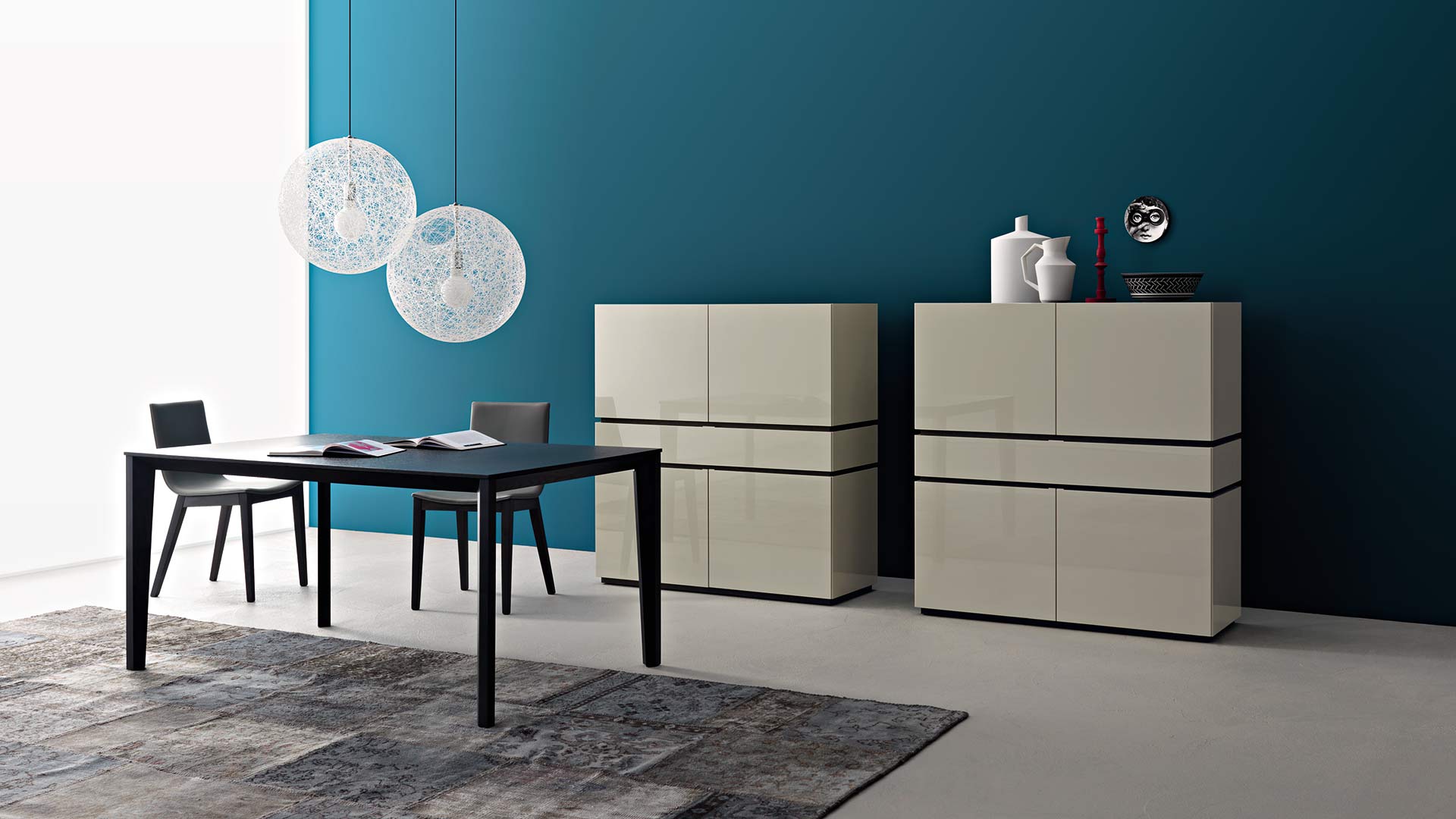 Moderne woonkamer buffetkast