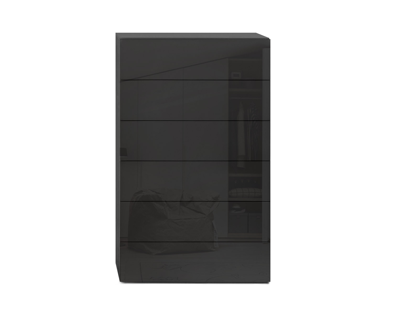 Novamobili Easy 6-persoons ladekast B64 zwart418