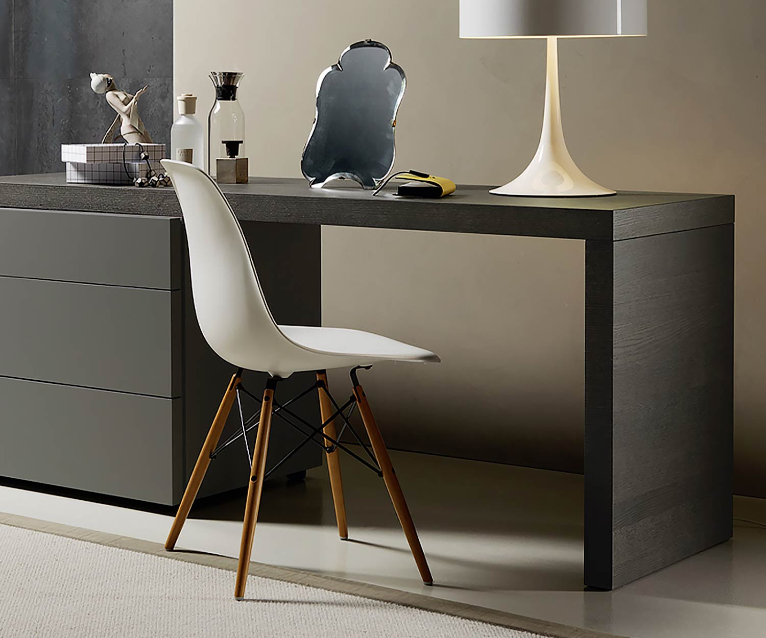 Exclusieve Livitalia Valeo design ladekast met bureau Exclusieve Livitalia Valeo design ladekast met bureau