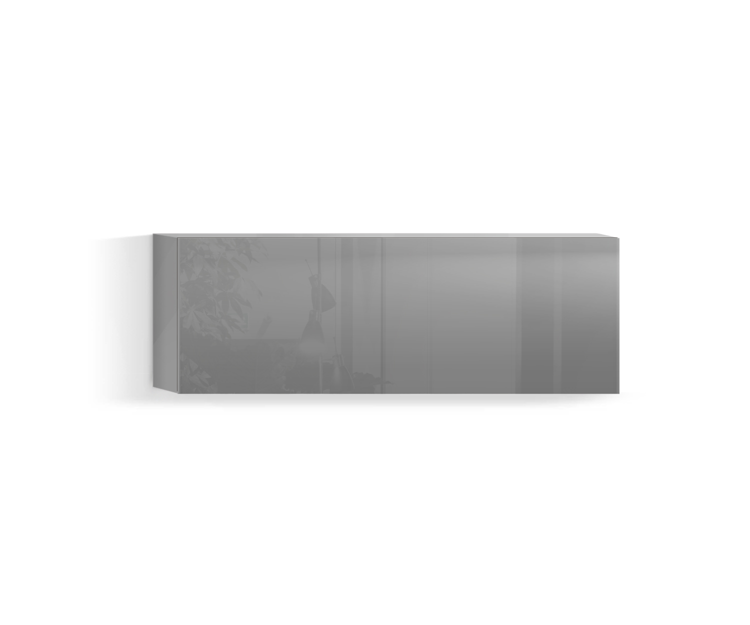 Design woonkamer wandmeubel Horizontaal H32 B90 onder lichtgrijs430