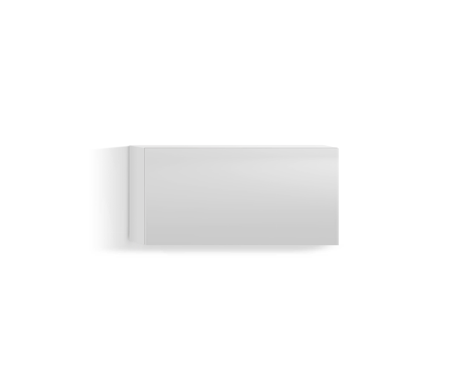 Design woonkamer wandmeubel Horizontaal H32 B60 onder wit300