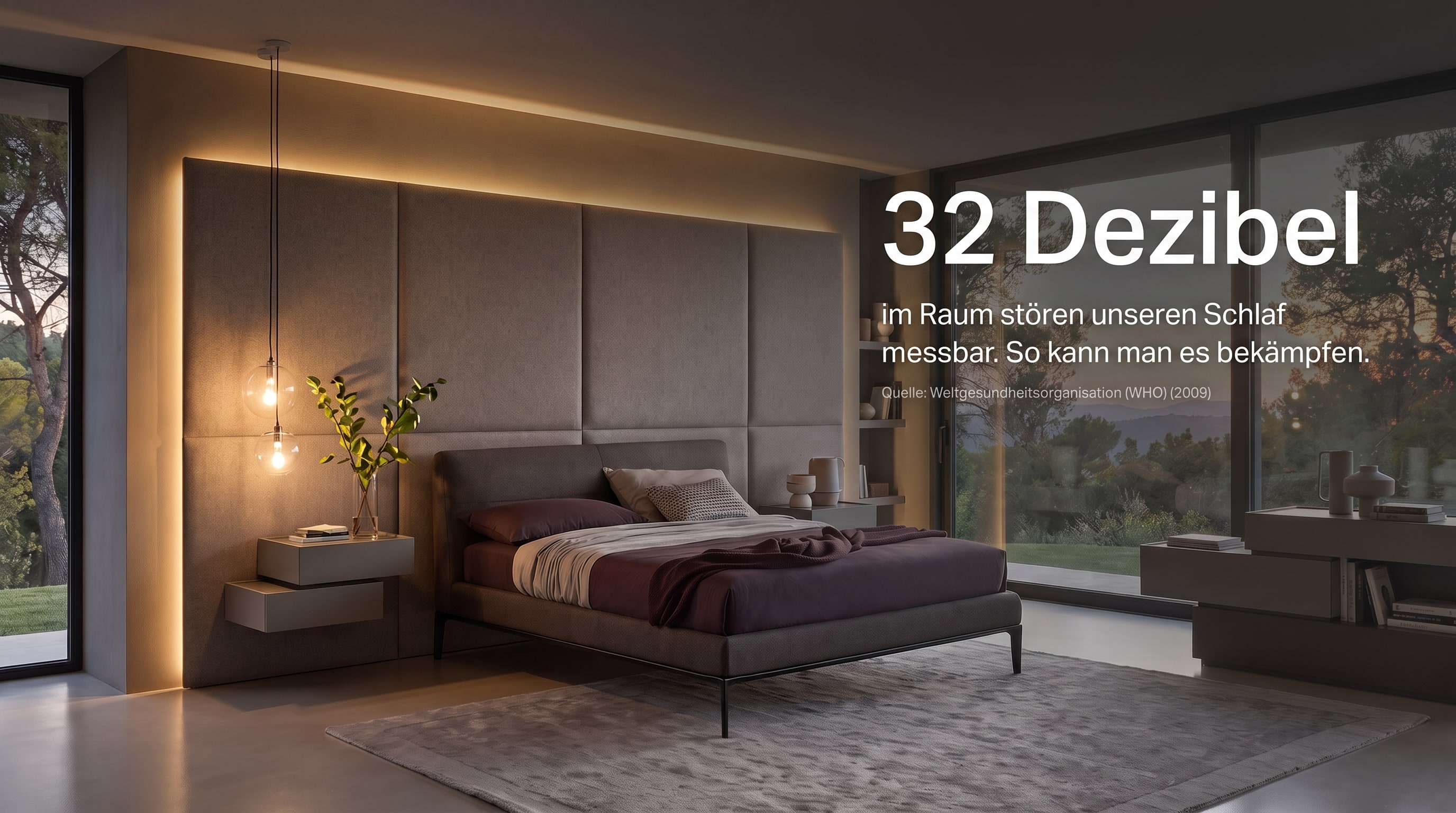 32 D&eacute;cibels &ndash; D&egrave;s 32 d&eacute;cibels dans la pi&egrave;ce, notre sommeil est mesurablement perturb&eacute;.