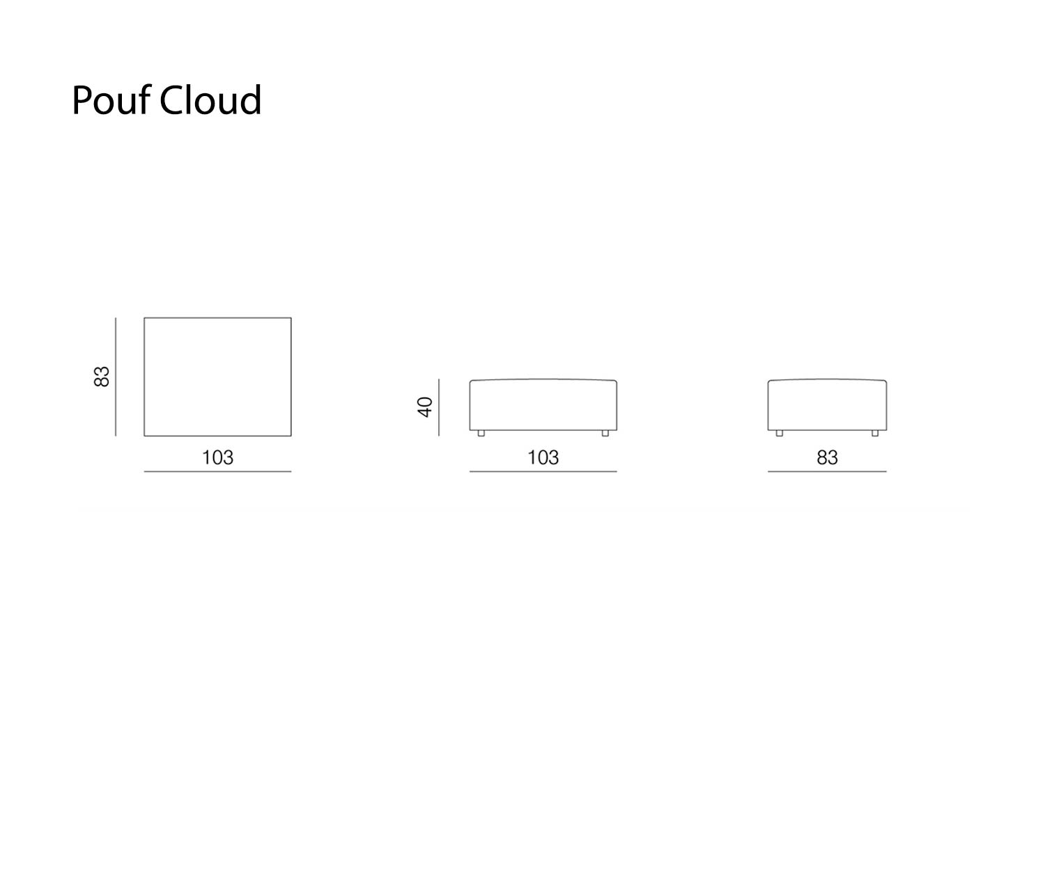 Prostoria Designer Pouf Esquisse Tailles Dimensions Prostoria Designer Pouf Esquisse Tailles Dimensions